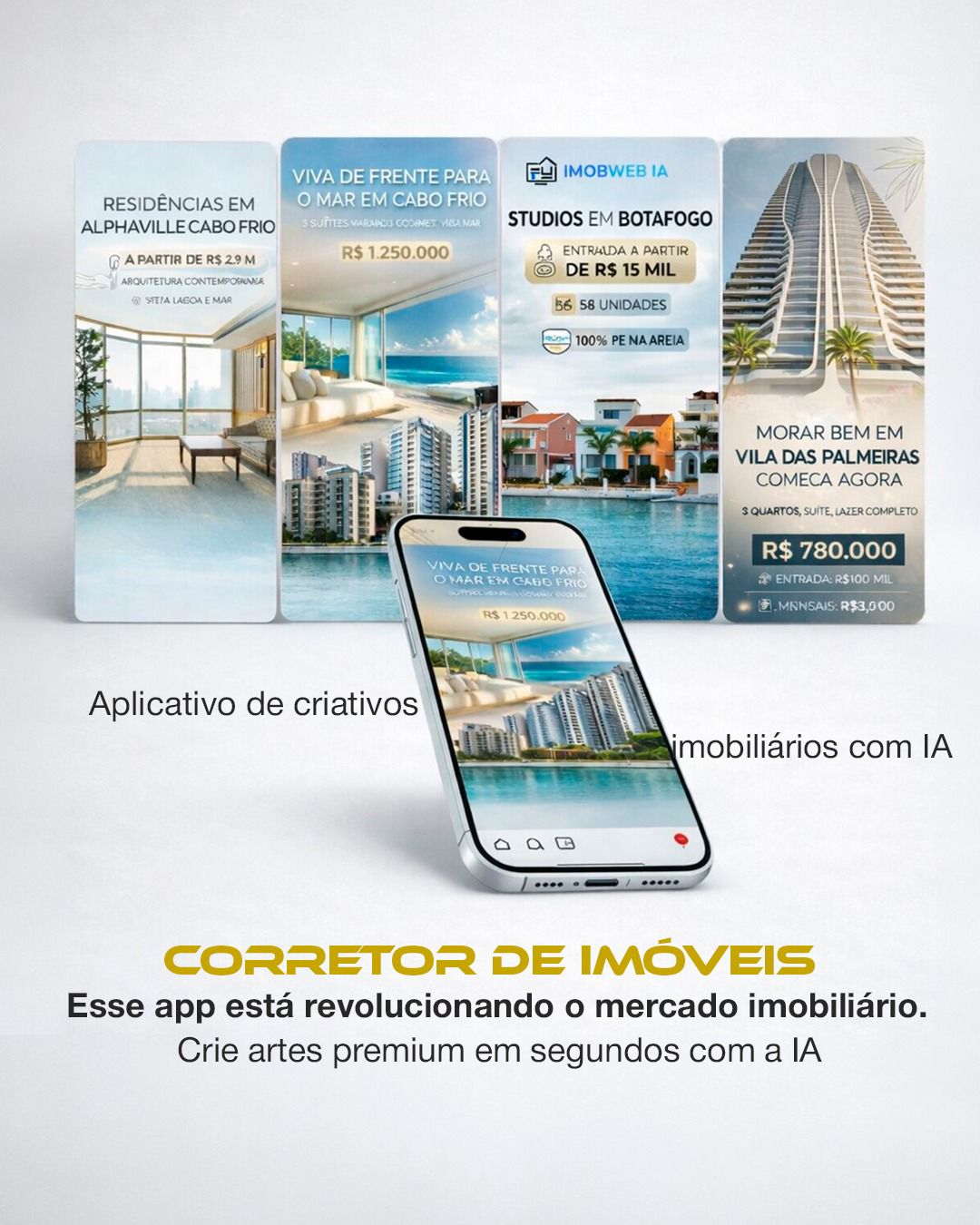 Anúncios para Corretores Facebook ad