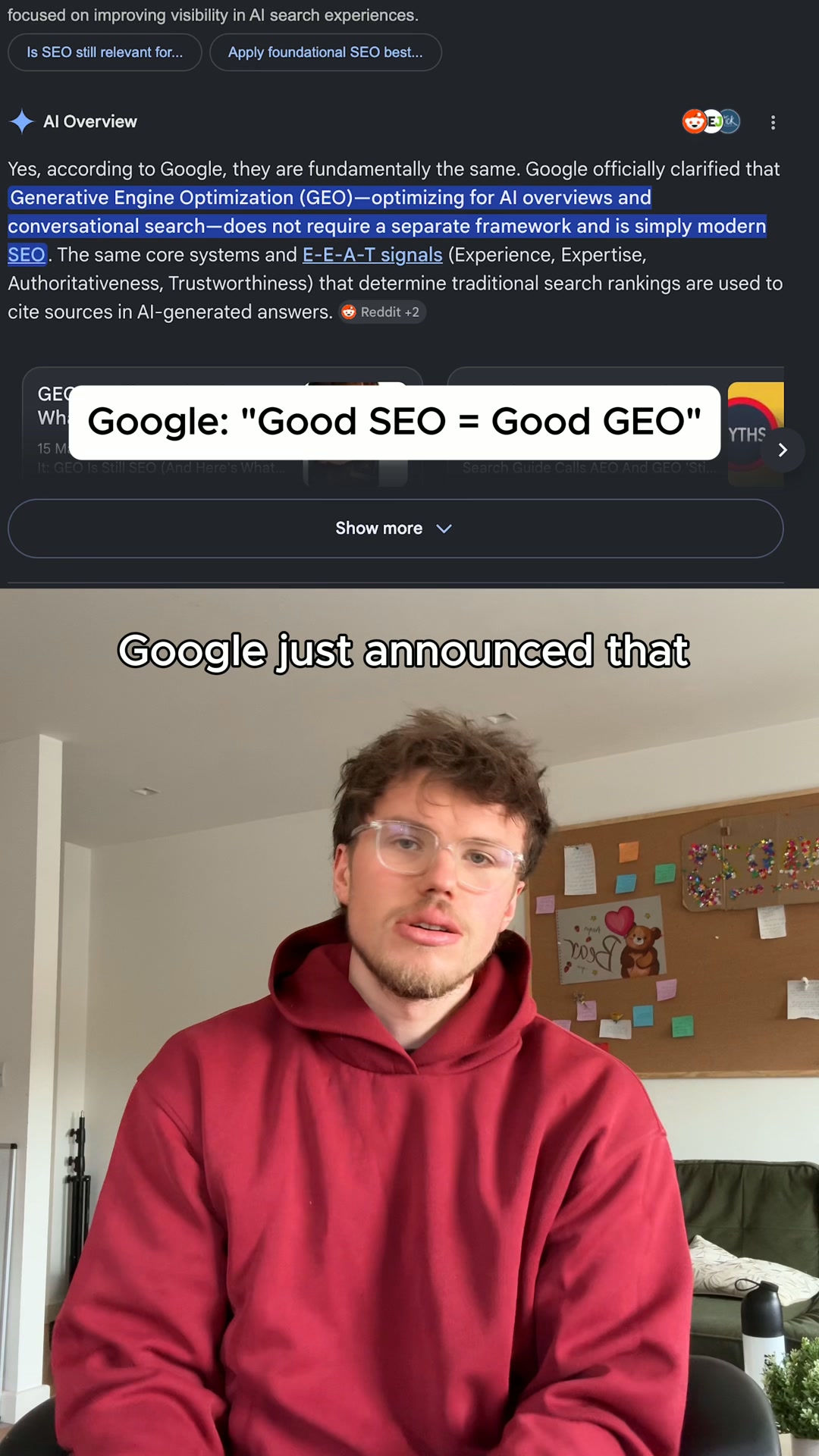Opinly Facebook ad