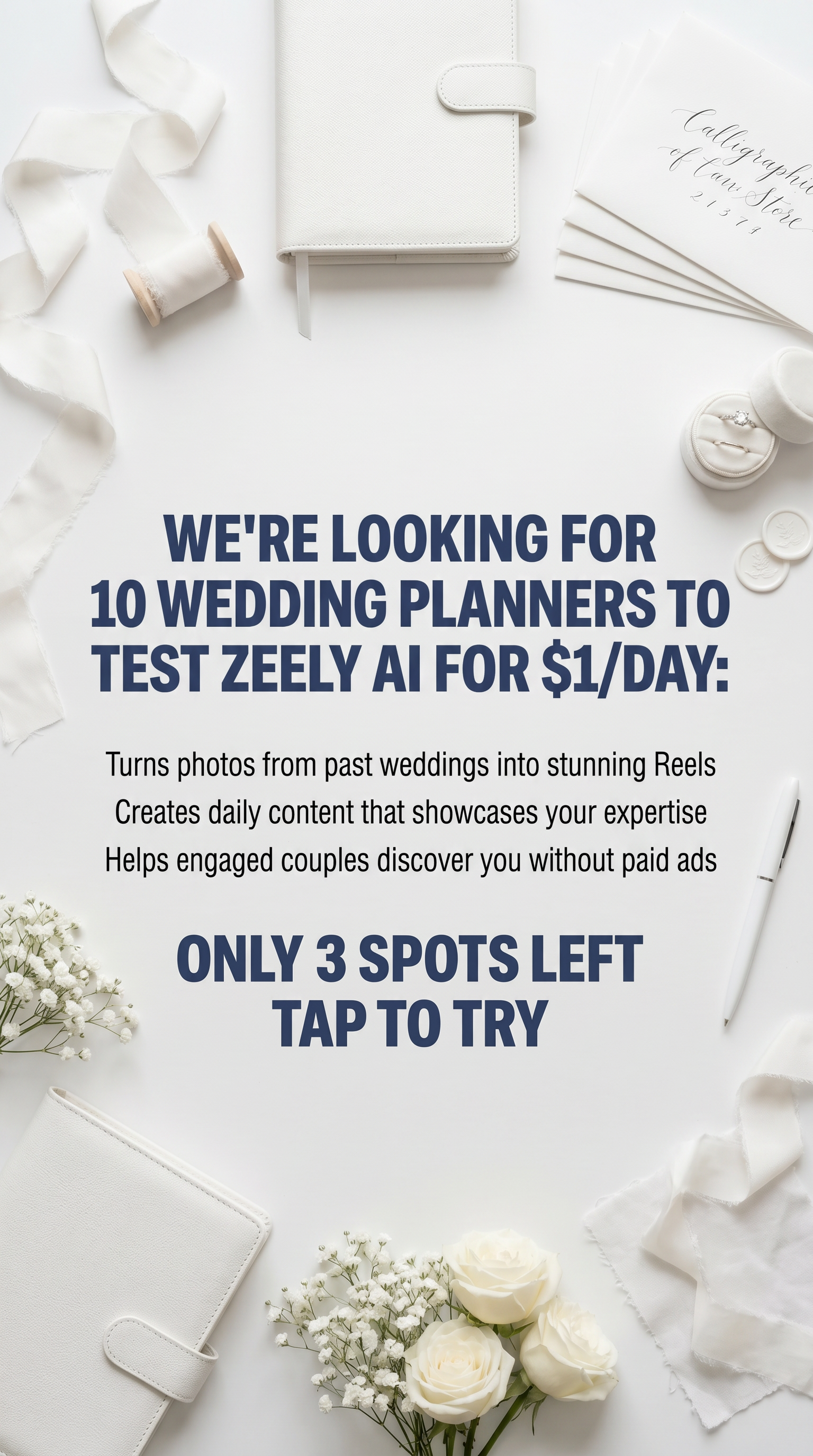 Zeely: AI-Powered Organic Growth Facebook ad: Reach your goal in 3 months with AI!