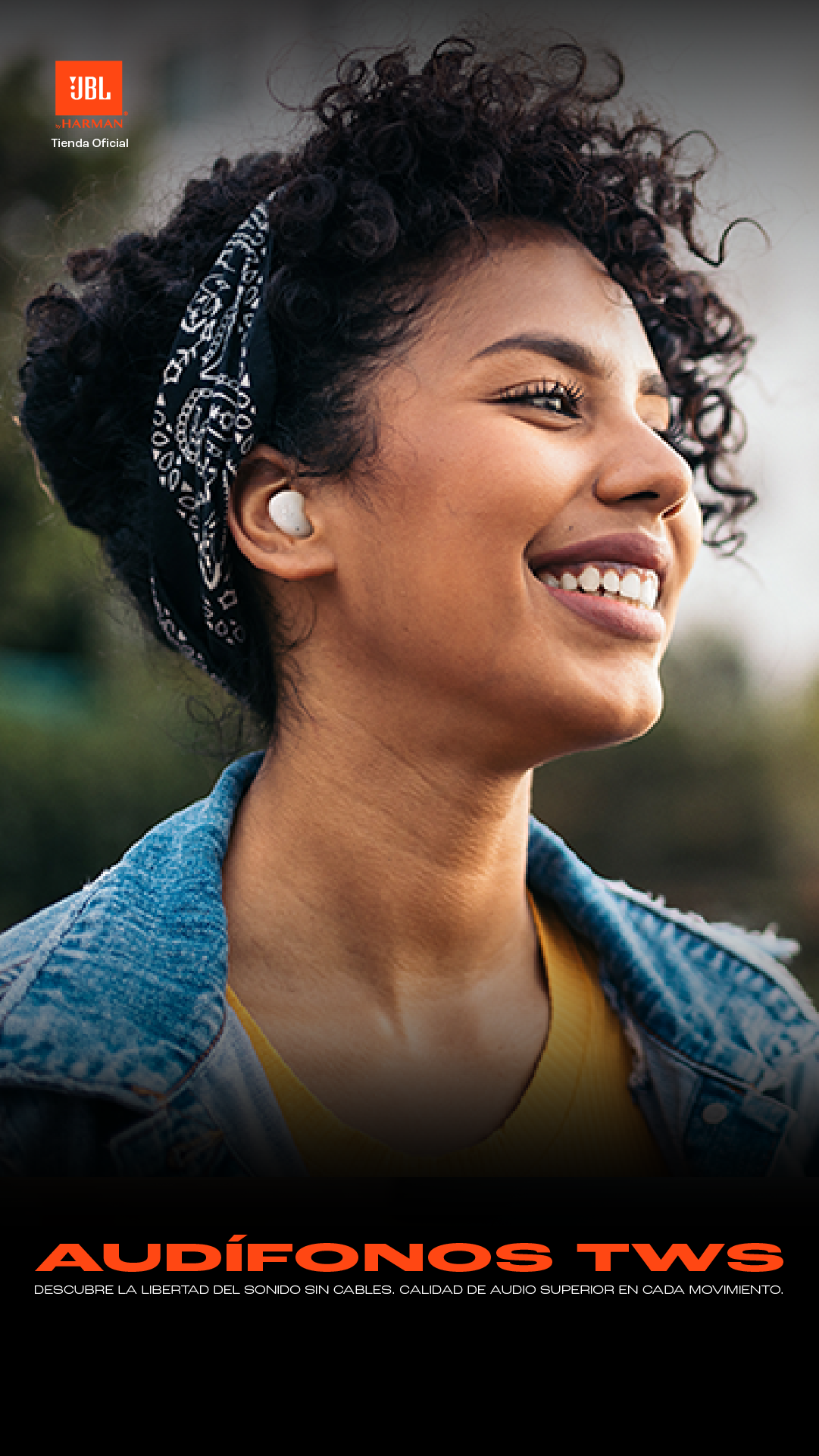 JBL Colombia Facebook ad: Audífonos TWS