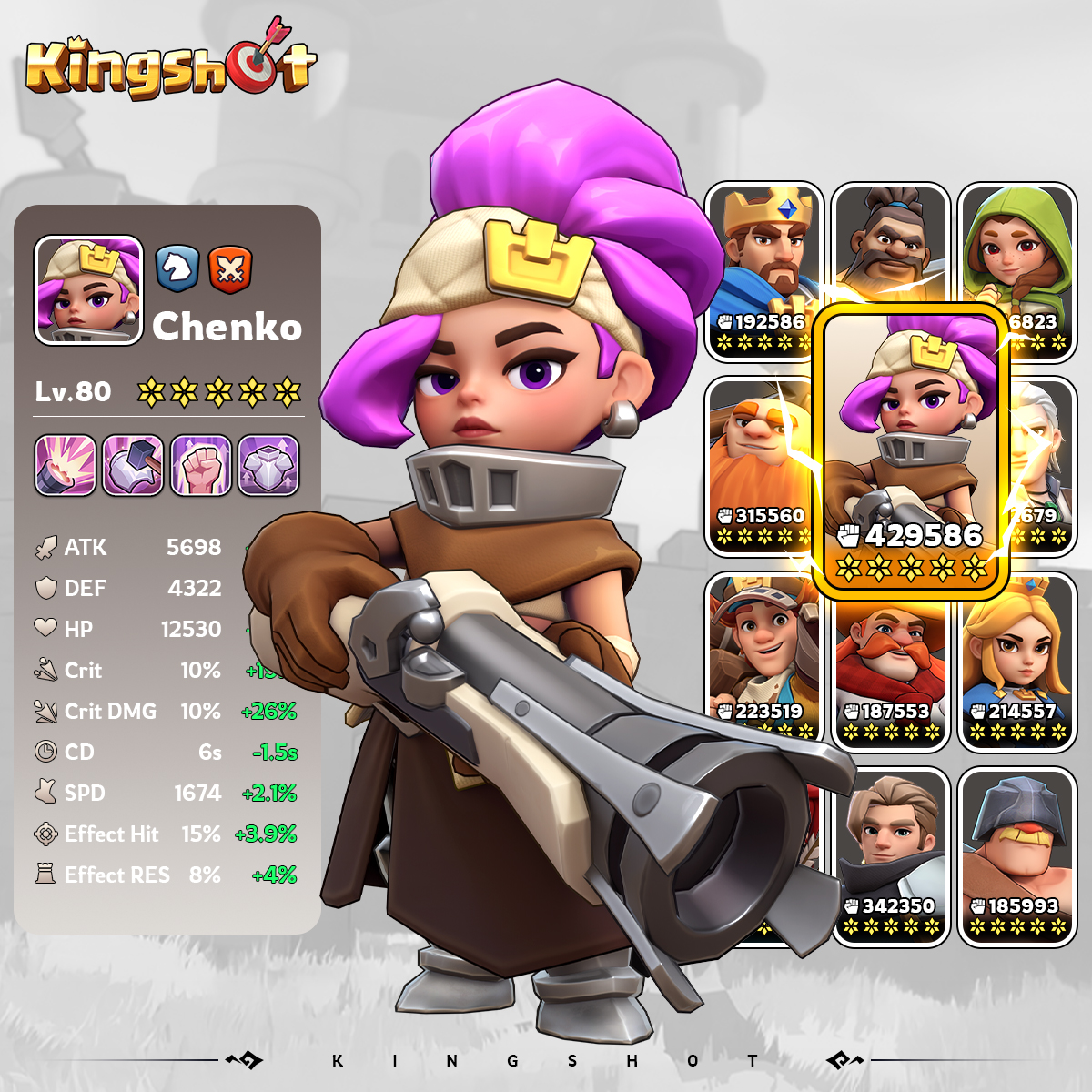 Kingshot Facebook ad
