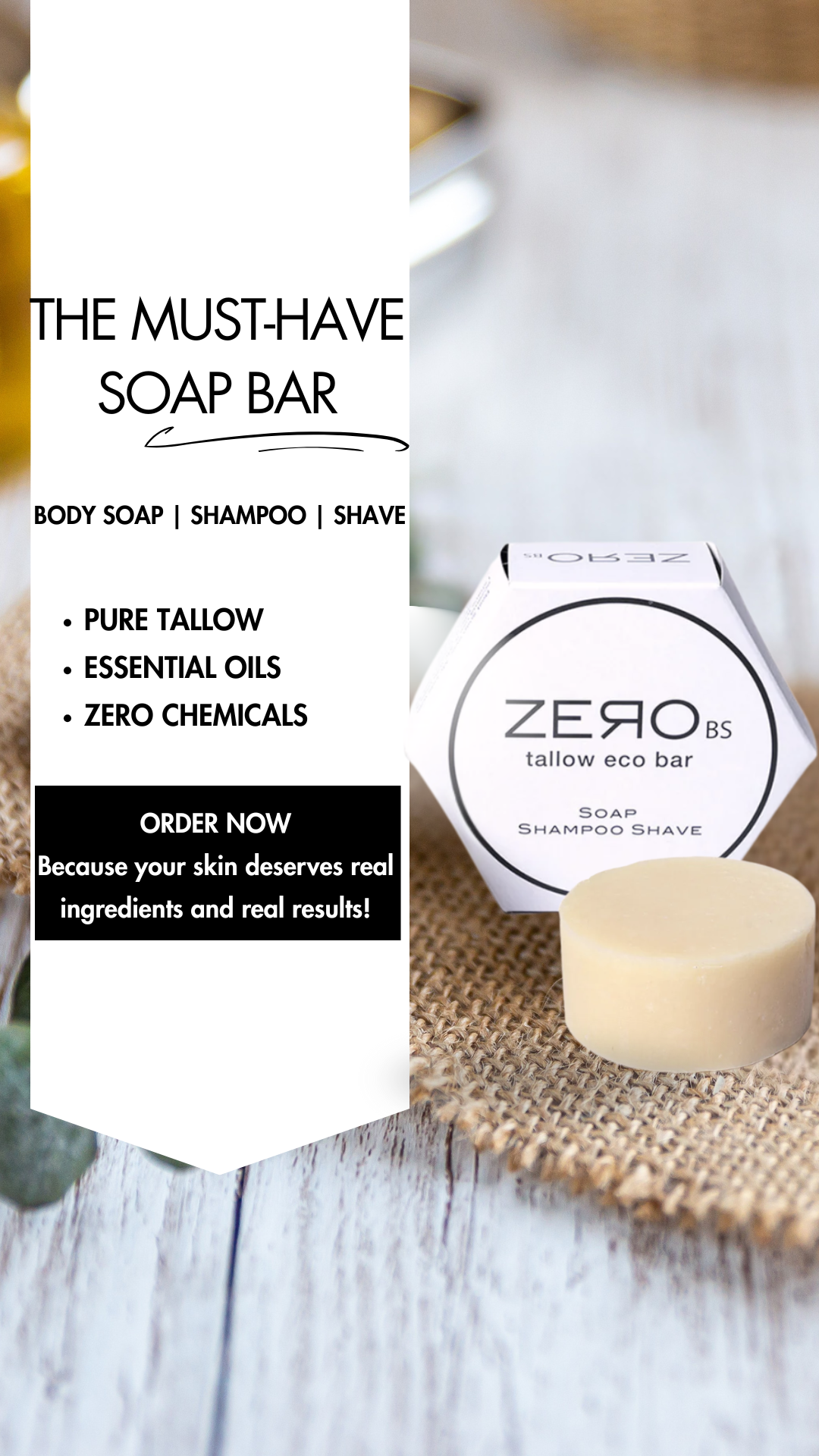 Zero BS Facebook ad