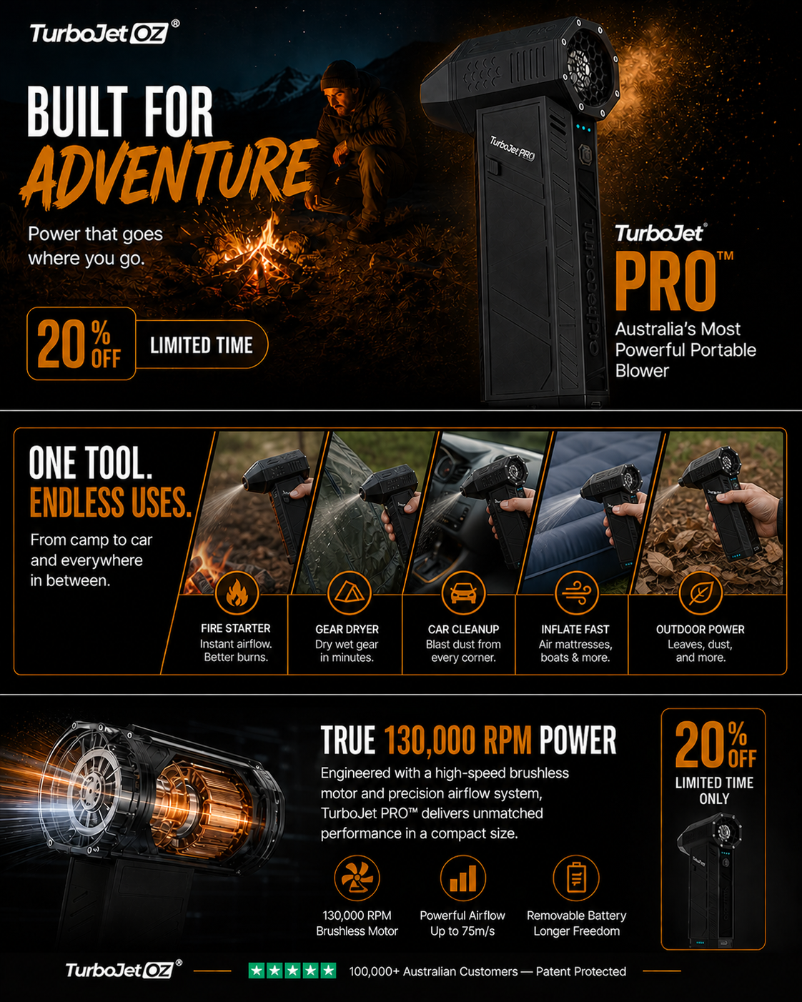 Turbojet Oz Facebook ad