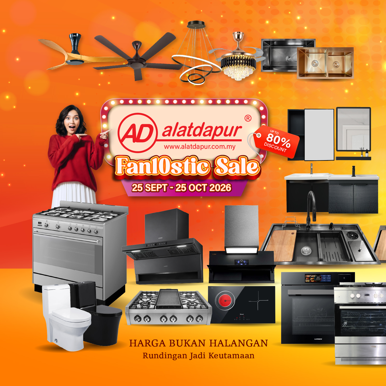 AlatDapur Facebook ad: Geng rumah baru, geng renovate, geng makeover dapurโฆ