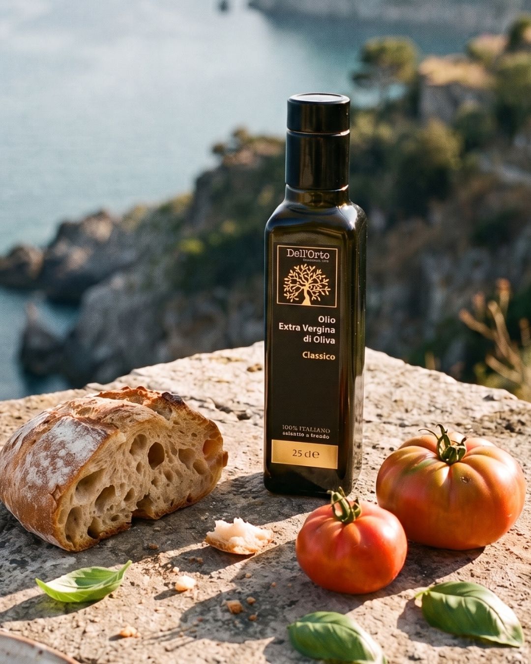 Dell'Orto Extra Virgin Olive Oil Facebook ad: Taste the award-winning difference