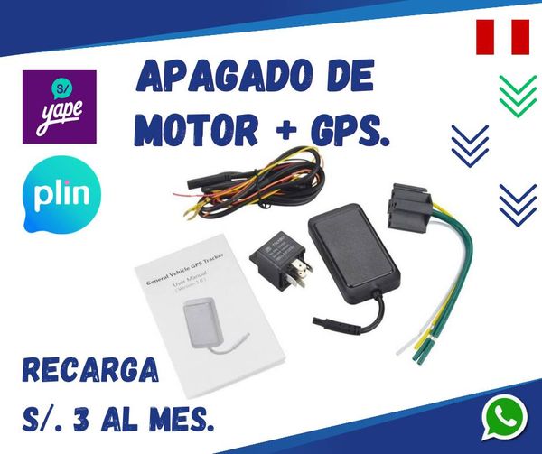 Supertrack Perú - GPS Vehicular Facebook ad: GPS + APAGADO DE MOTOR