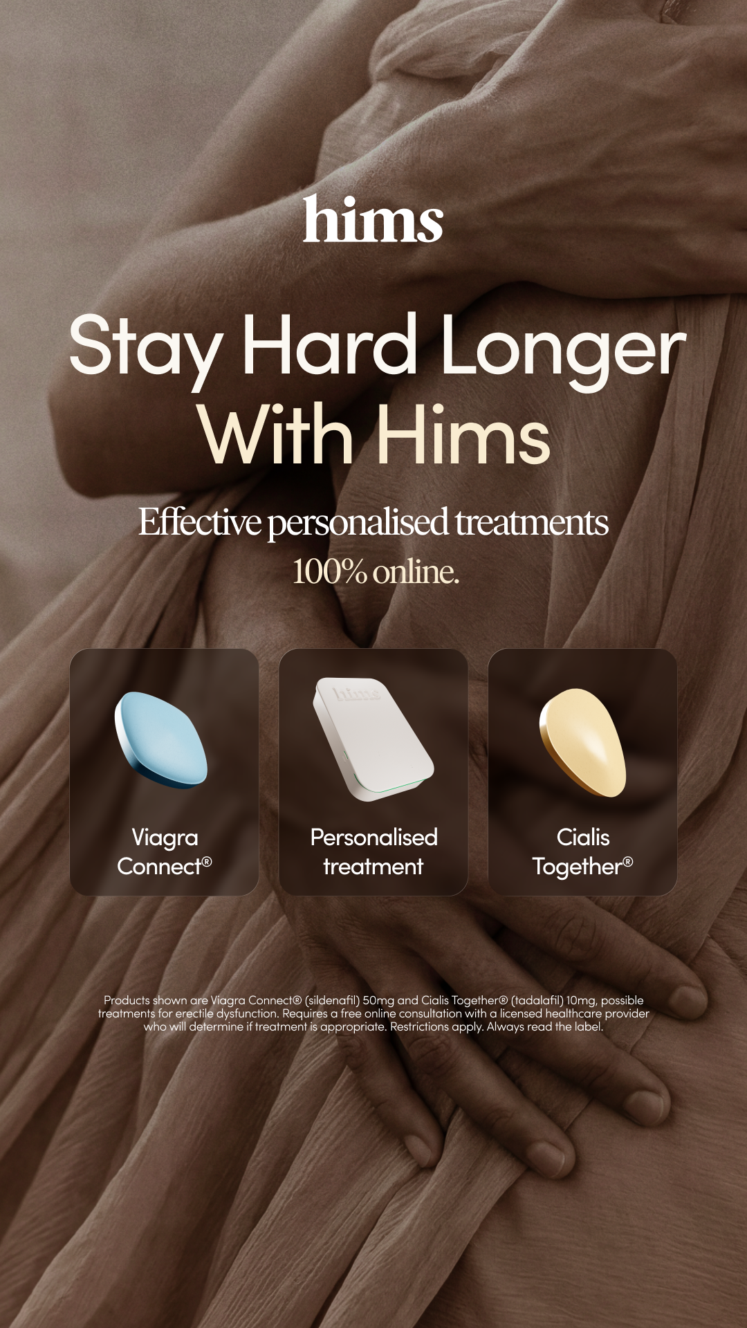 hims Facebook ad