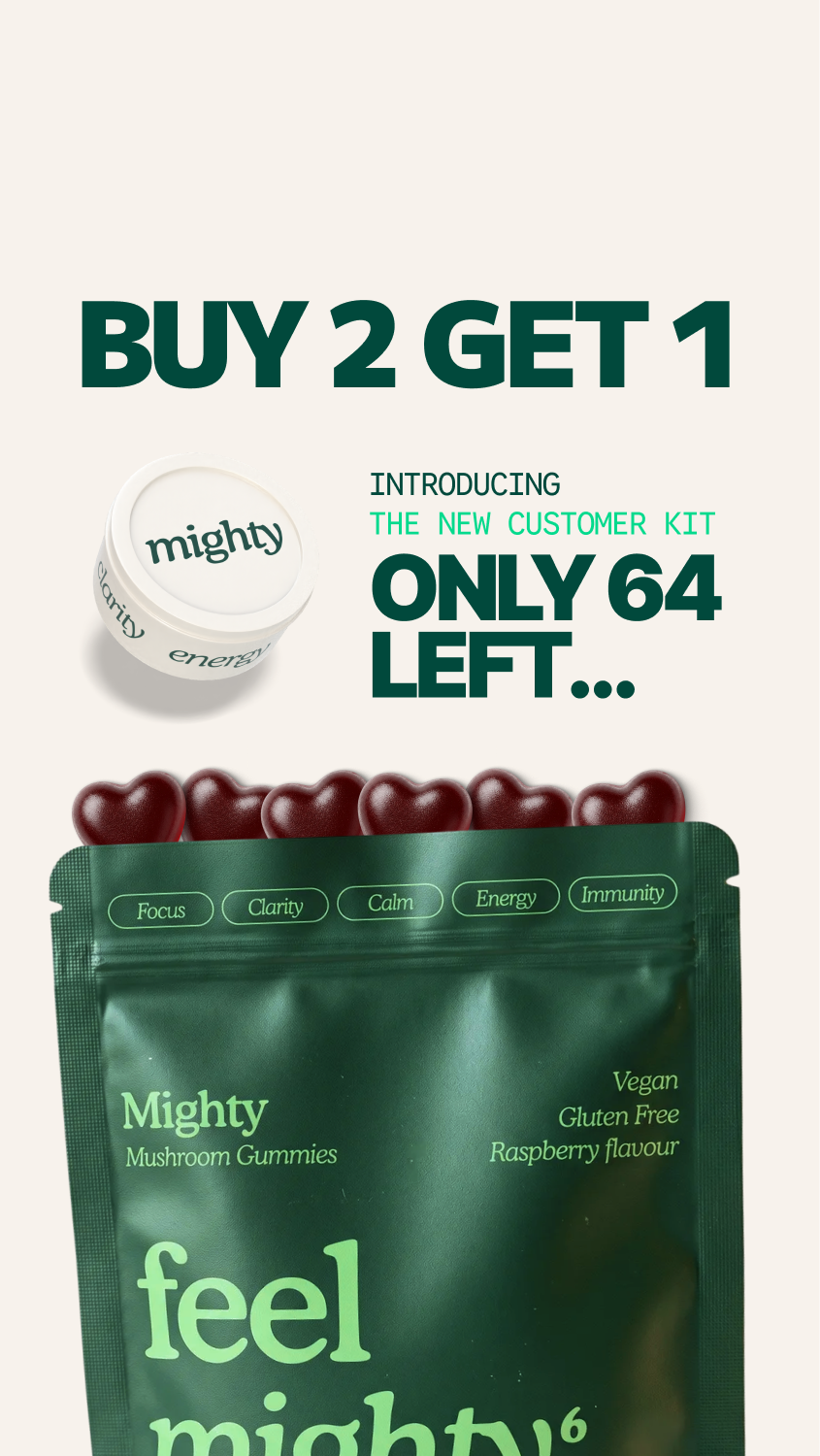 Feel Mighty Facebook ad: BACK IN STOCK