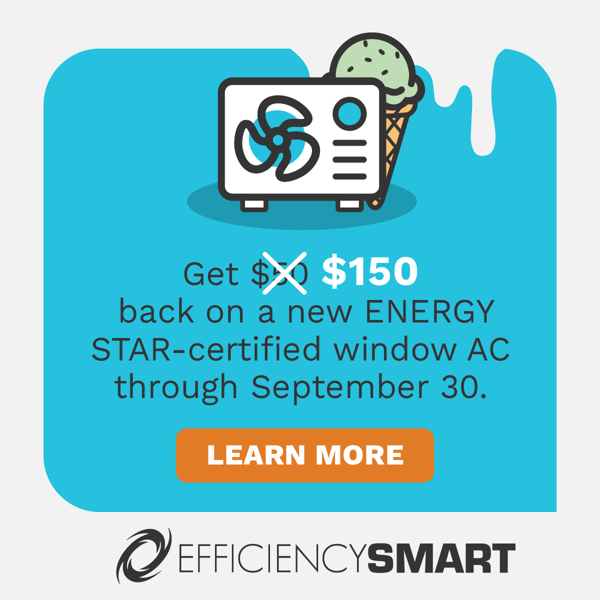Efficiency Smart Facebook ad: Stay Cool & Save
