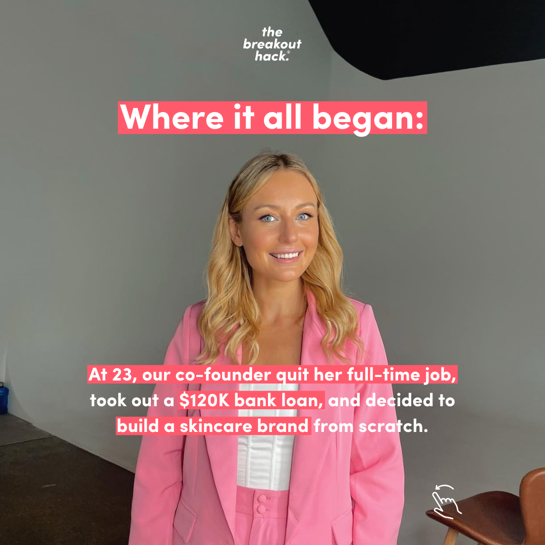 The Breakout Hack Facebook ad: After 13 years of breakouts and trying everything…