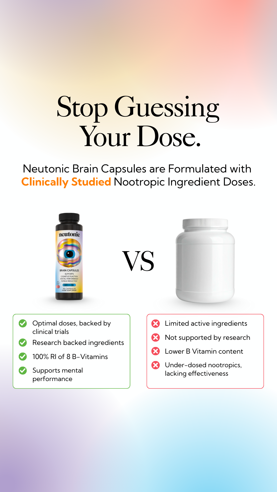 Neutonic Facebook ad