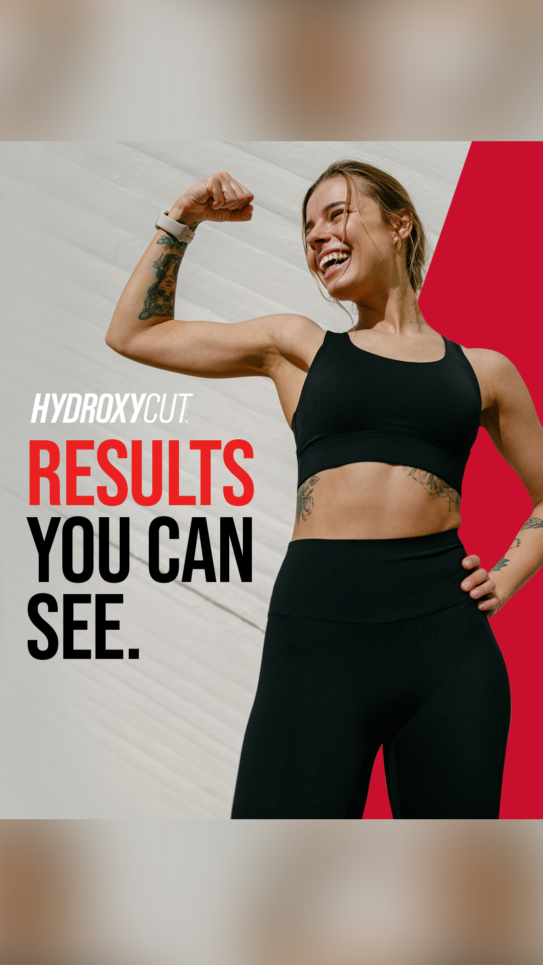 Hydroxycut Facebook ad