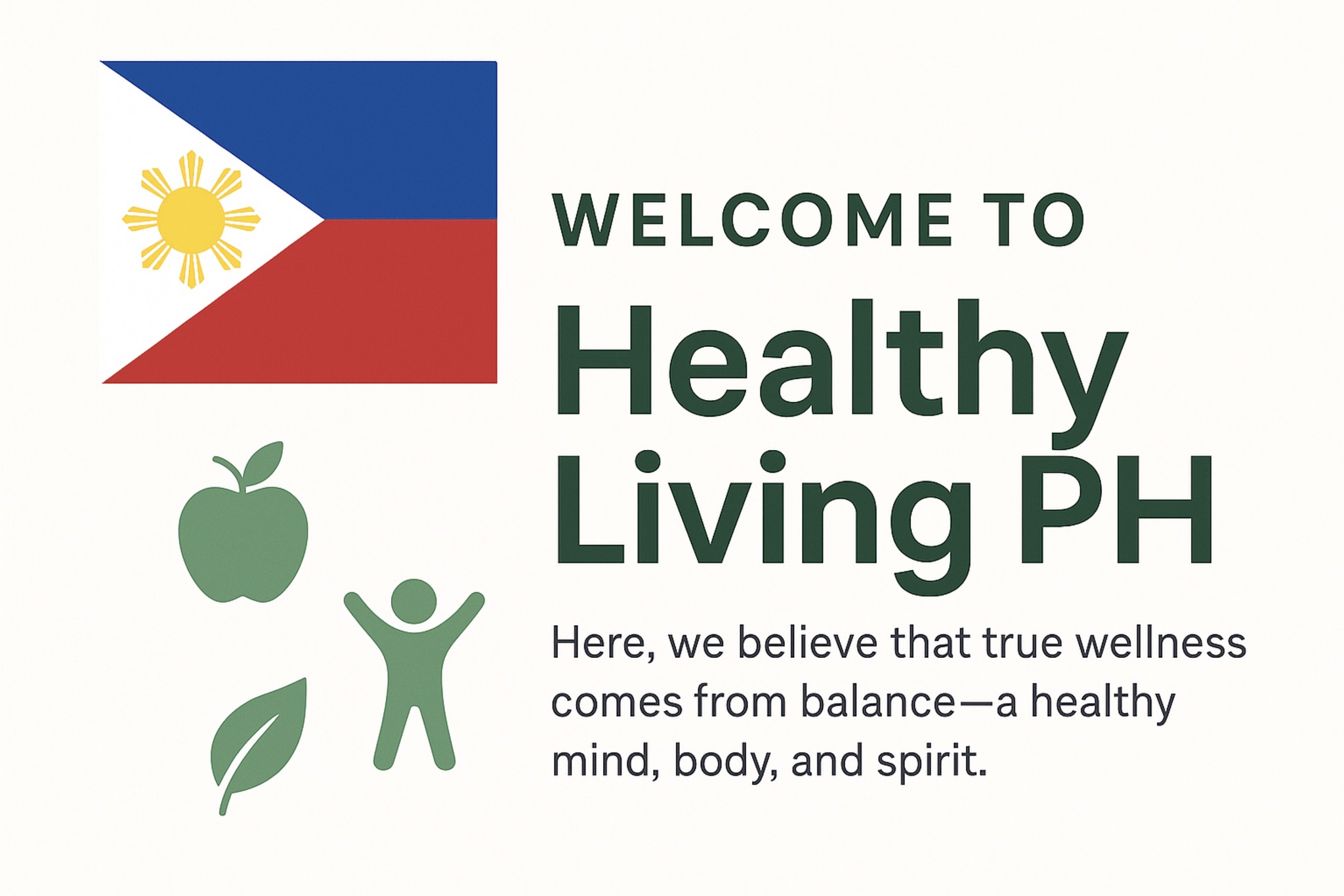 Healthy Living PH Facebook ad: Welcome to Healthy Living PH!