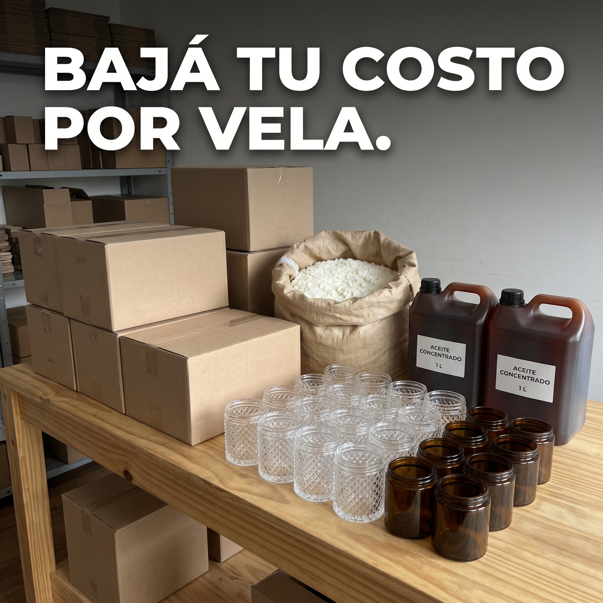 DeVelas Montevideo Facebook ad: Bajá tu costo por vela.