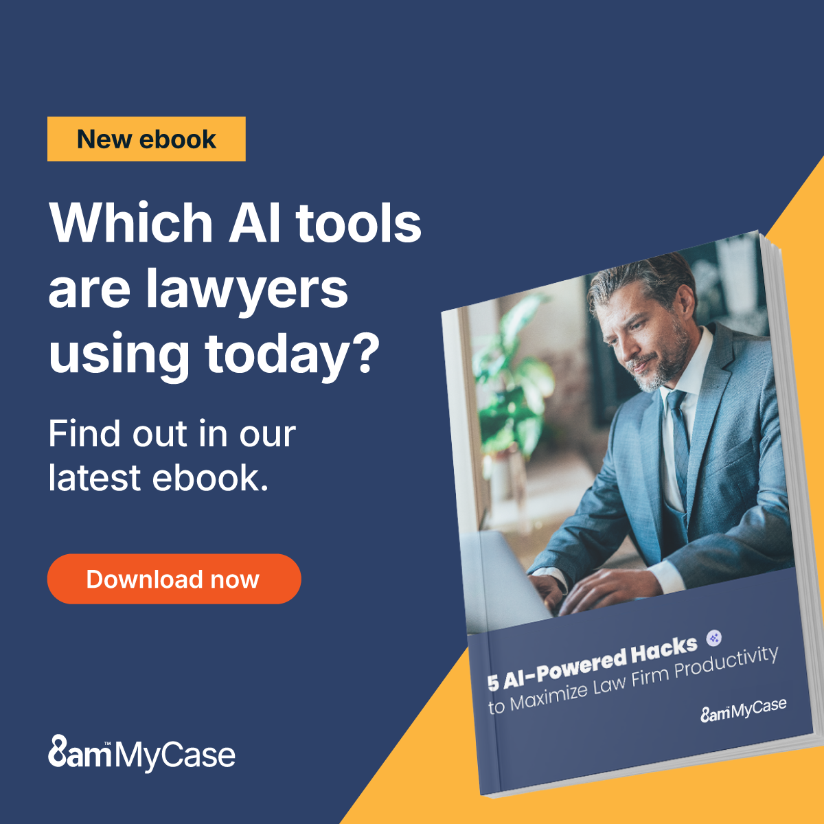 MyCase - Legal Practice Management Software Facebook ad: AI Hacks to Maximize Time
