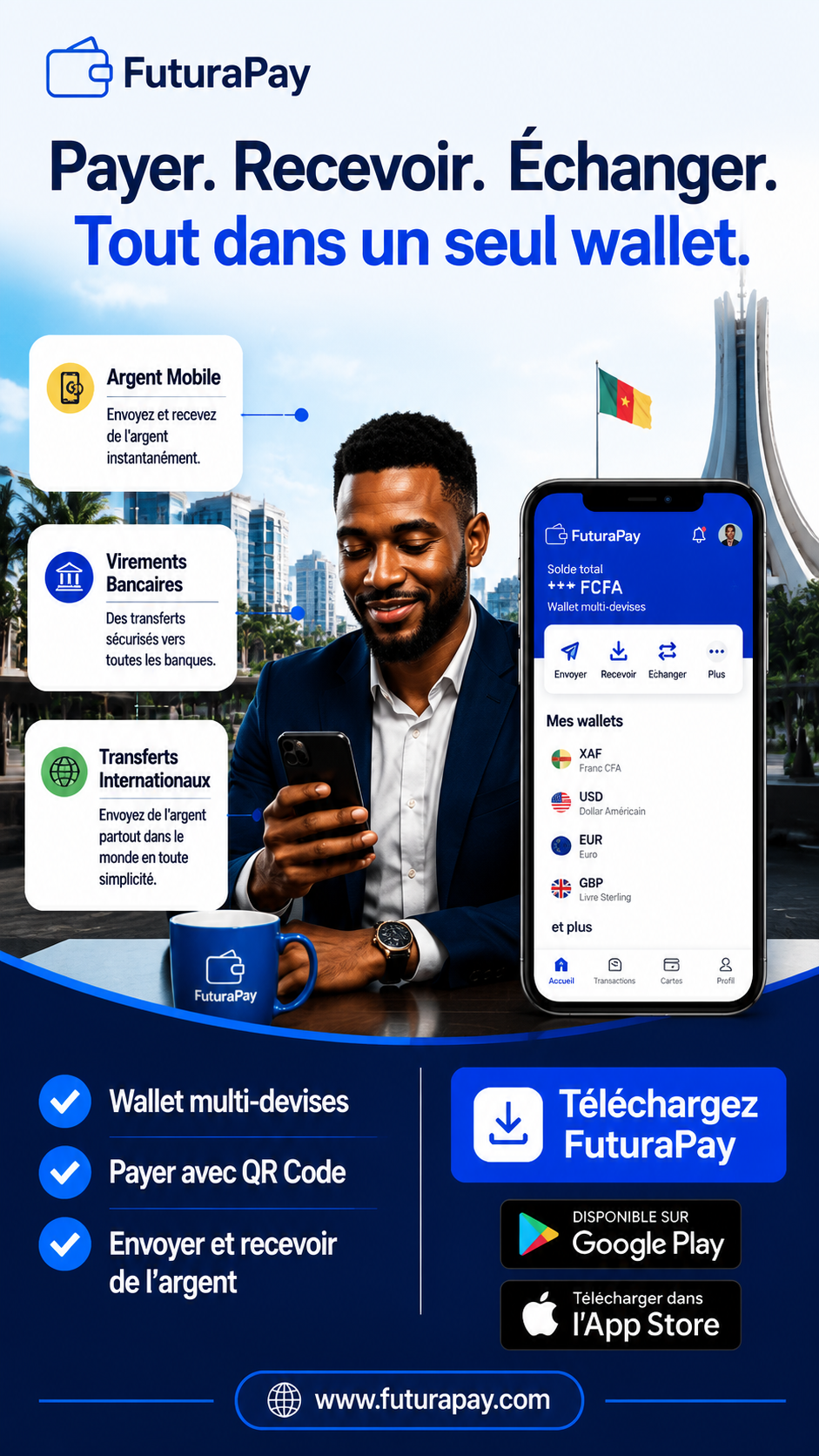 Futura Exchange Facebook ad from Aug 1, 2026