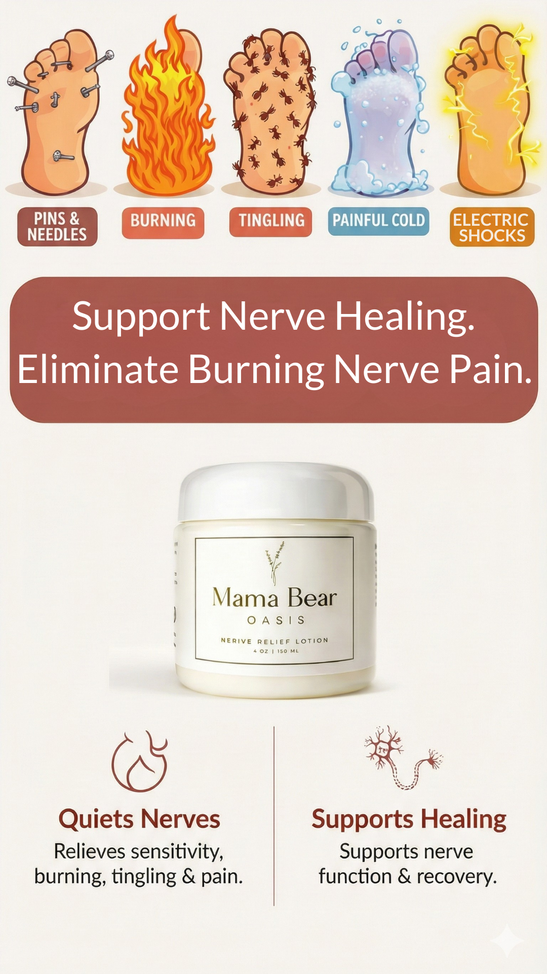 Neuropathy Support Family Facebook ad