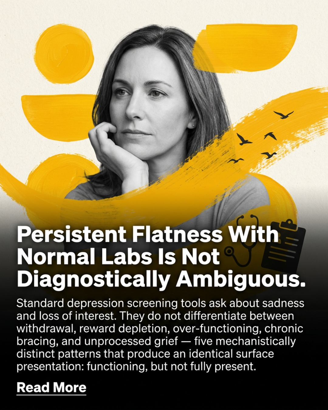 Dr. Elena Voss, PhD Facebook ad