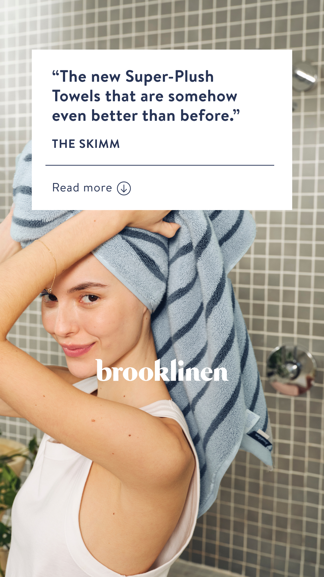 Brooklinen Facebook ad