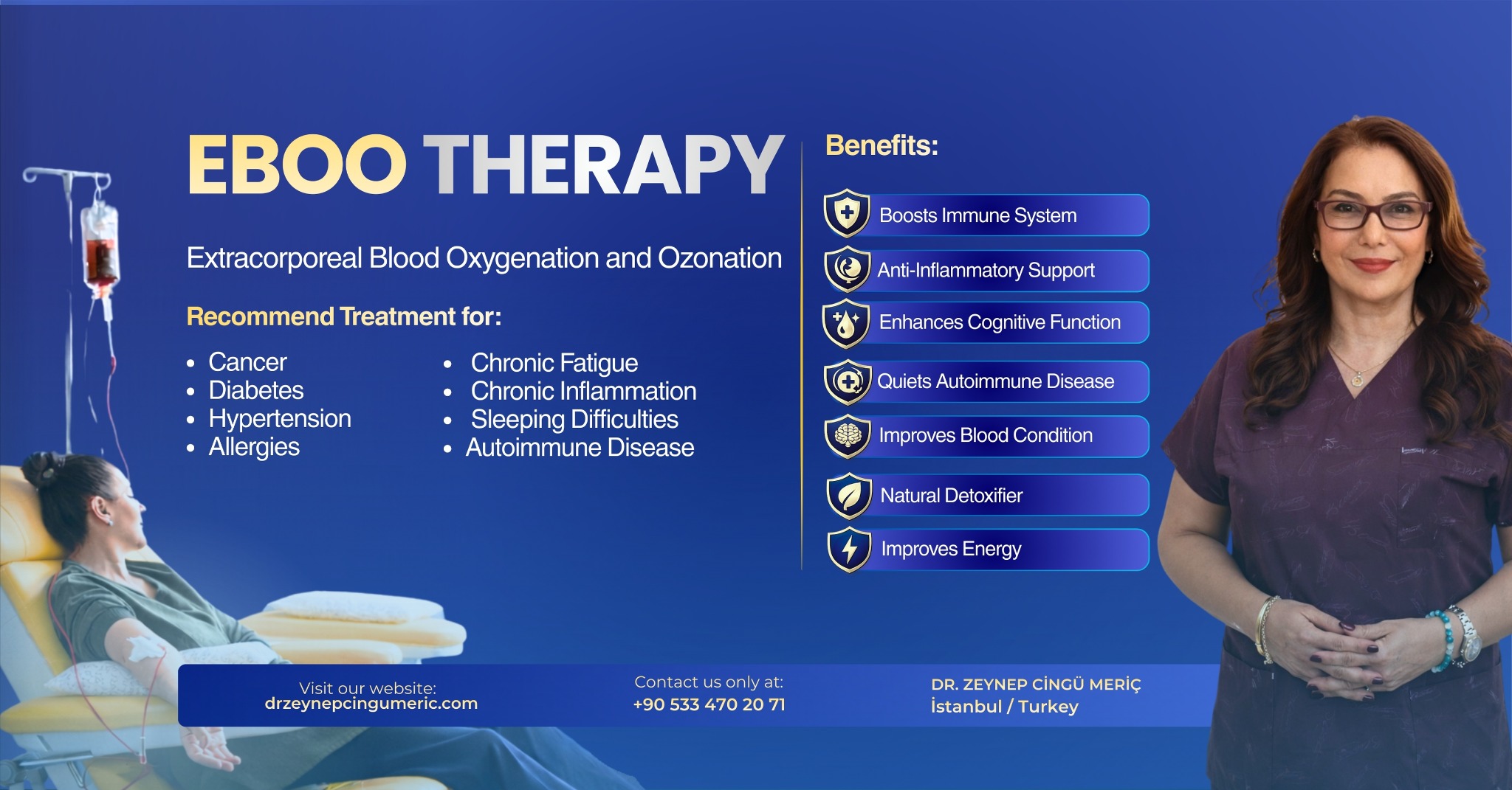 Dr. Zeynep Cingü Meriç - EBOO Theraphy Facebook ad from Jun 1, 2026