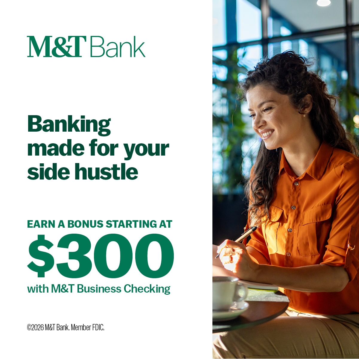 M&T Bank Facebook ad