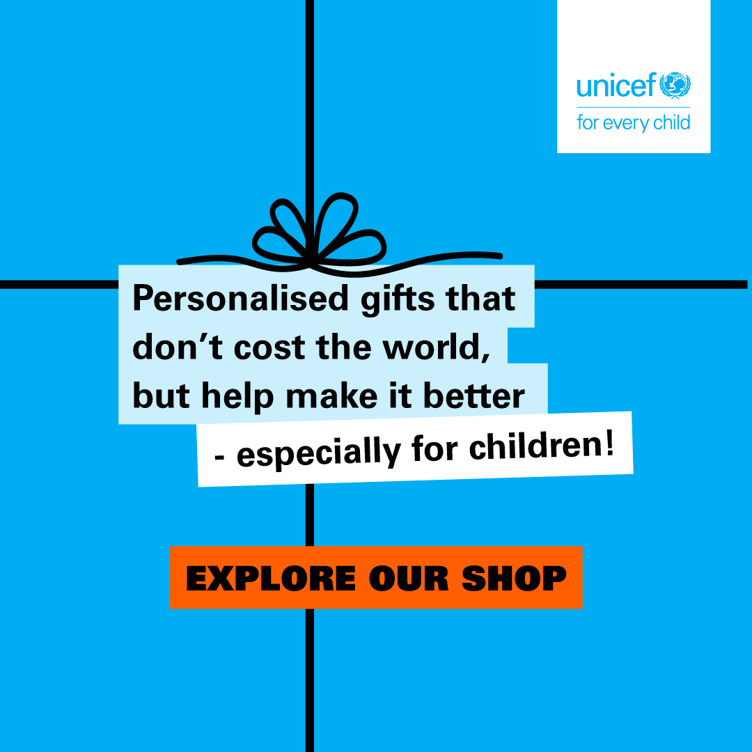 UNICEF UK Facebook ad