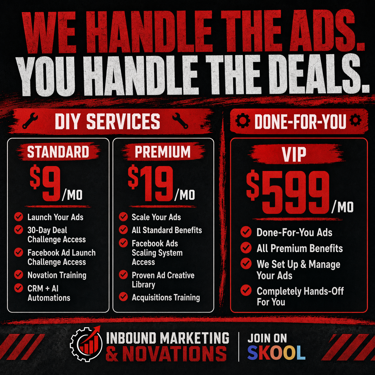 Inbound Marketing & Novations Facebook ad