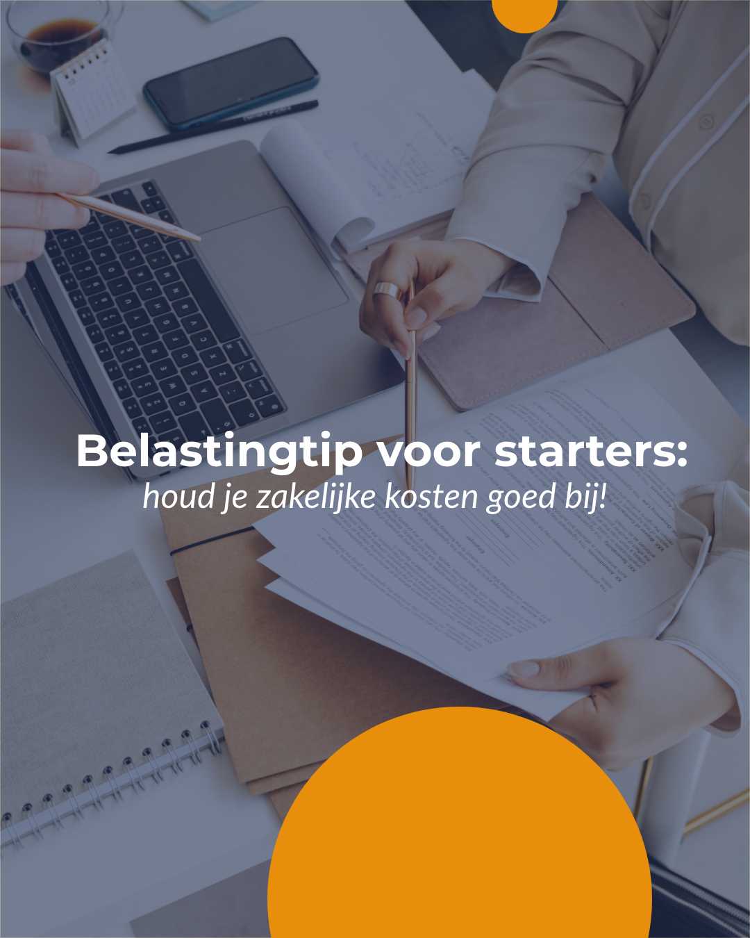 Muller Administration Facebook ad: Net gestart met je onderneming?