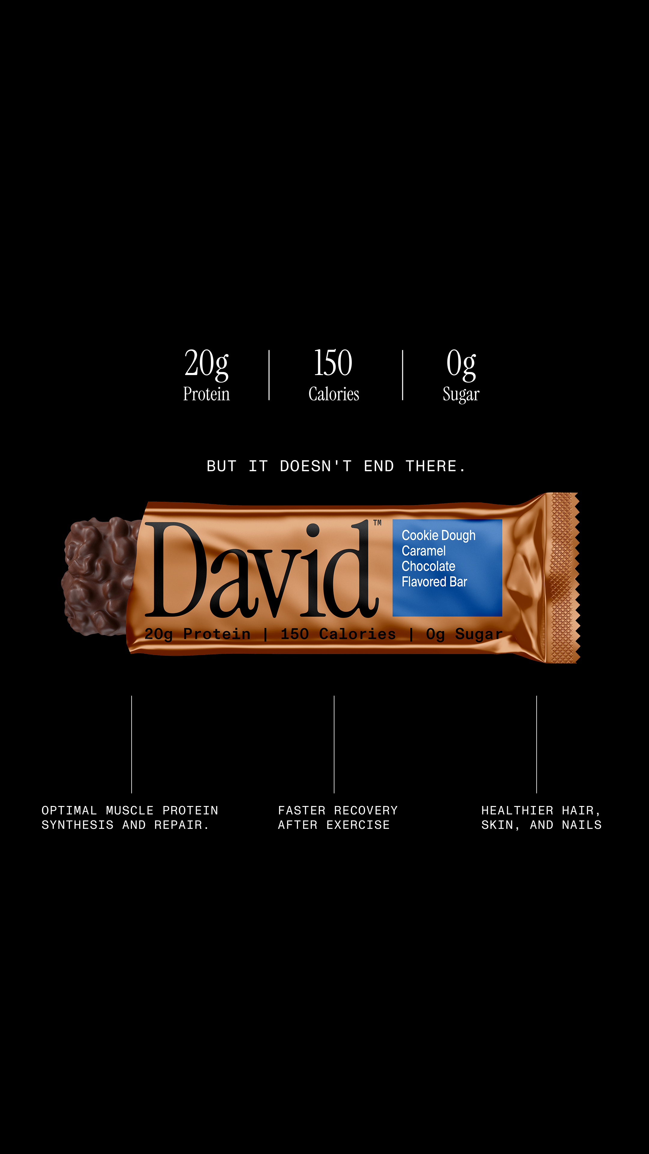 David Protein Facebook ad