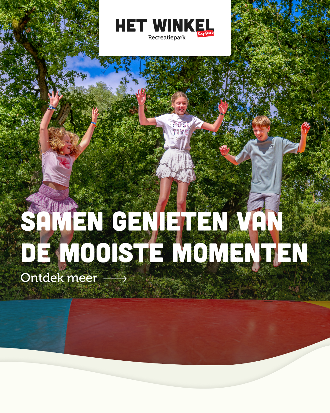 Recreatiepark Het Winkel Facebook ad from Dec 24, 2025