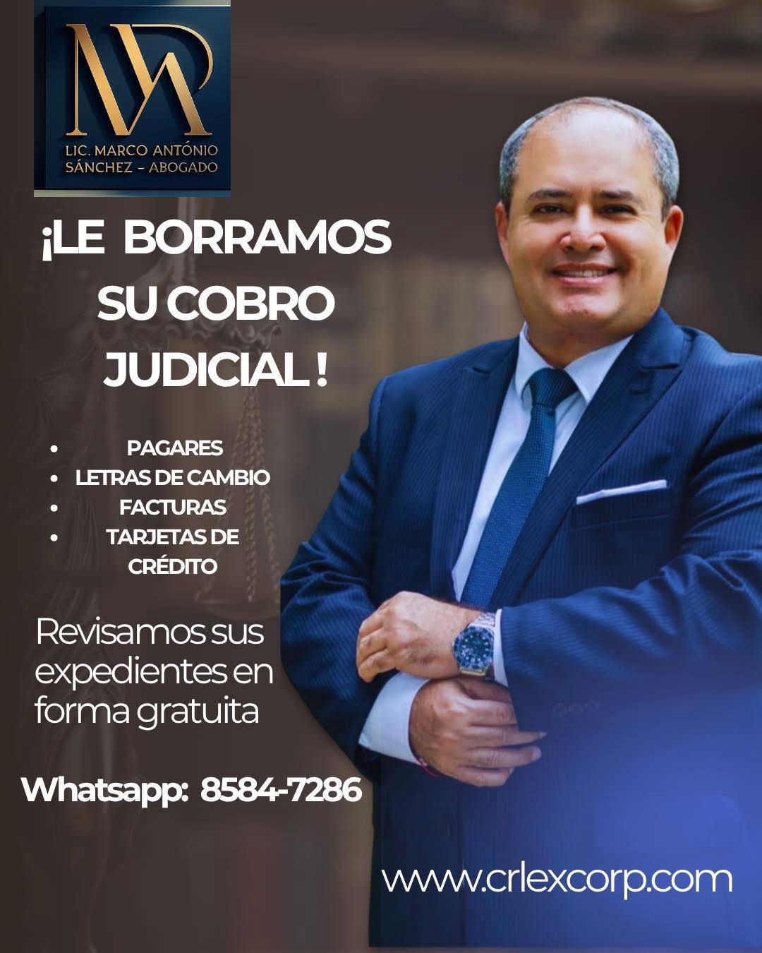 CRLexCorp Abogados Facebook ad: LE AYUDAMOS A PRESCRIBIR SUS DEUDAS!