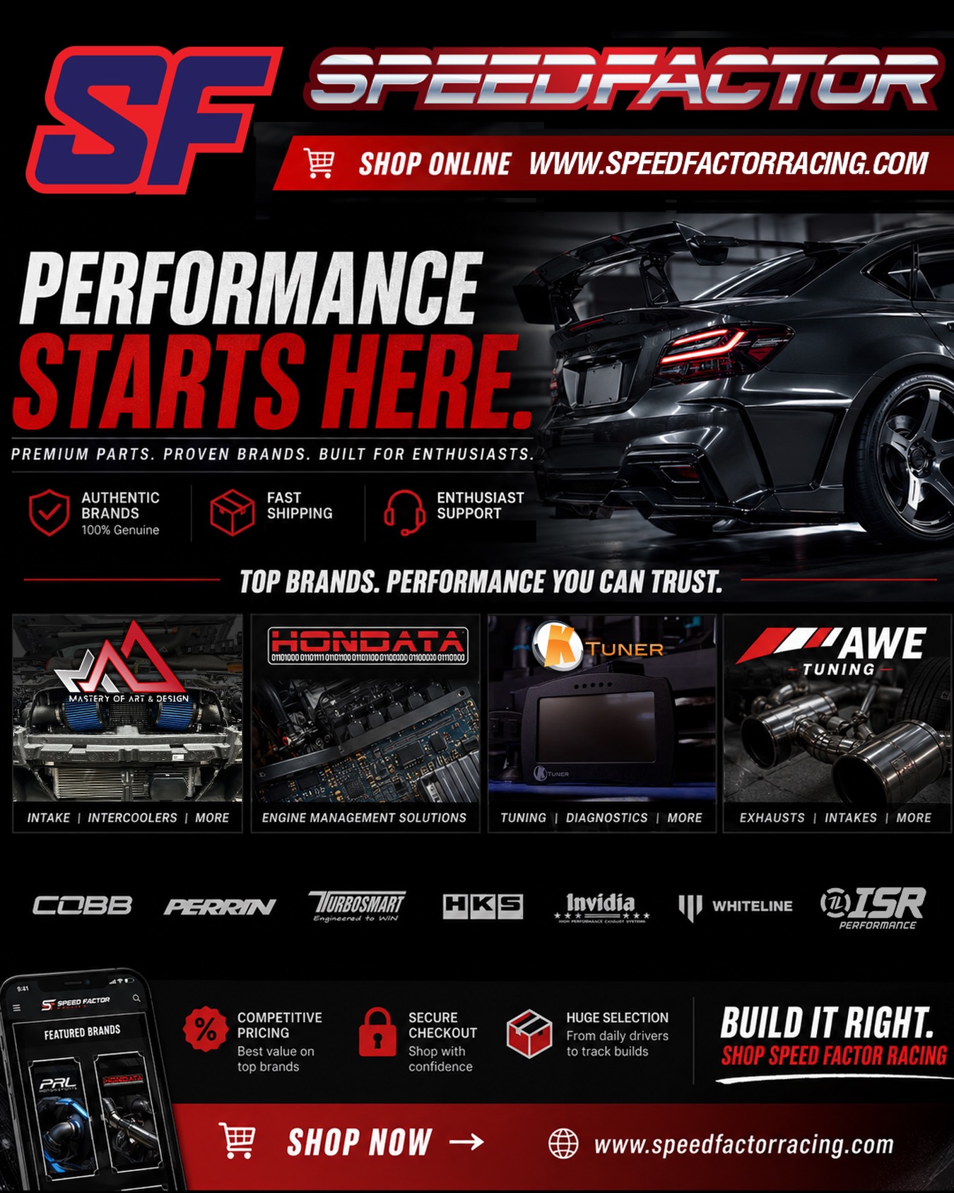 Speed Factor Racing Facebook ad: Speed Factor