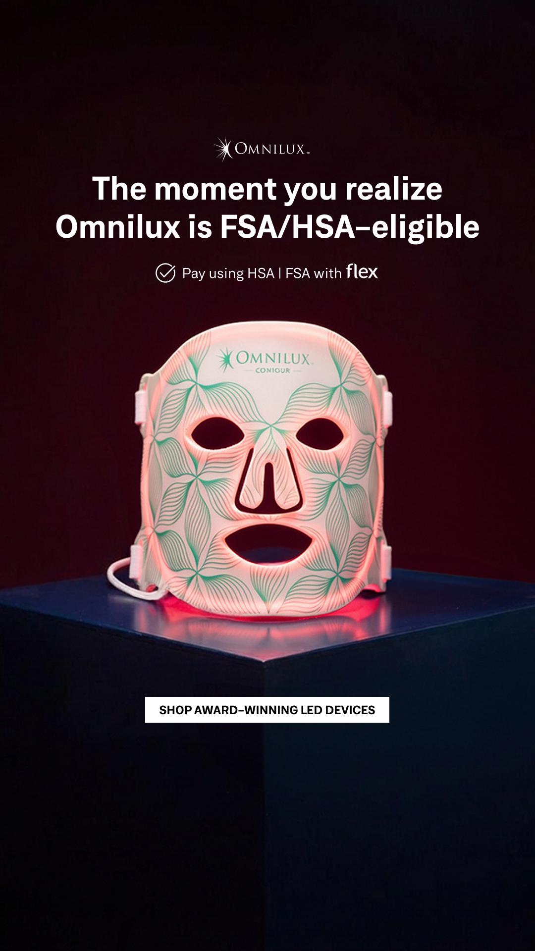 Omnilux Facebook ad