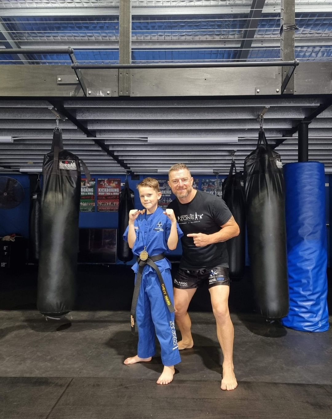 The Movement Zone Ulladulla Facebook ad: FREE Kids Martial Arts Class in Ulladulla