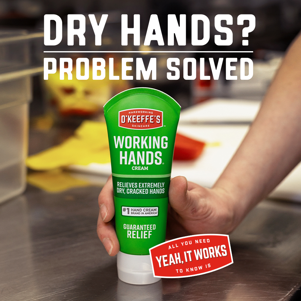 O'Keeffe's Company Facebook ad: Yeah, It Works.