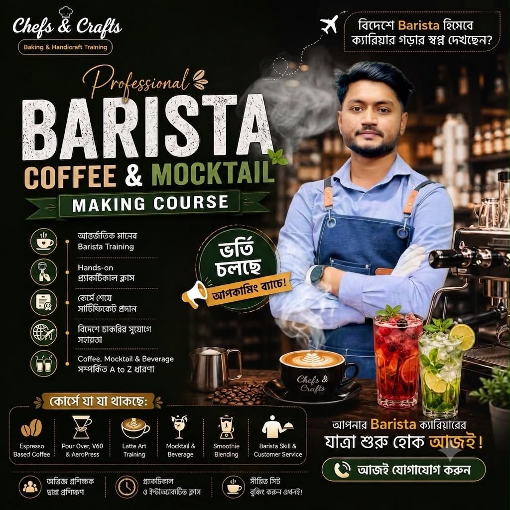 Chef's & Crafts - Malibagh Branch Facebook ad