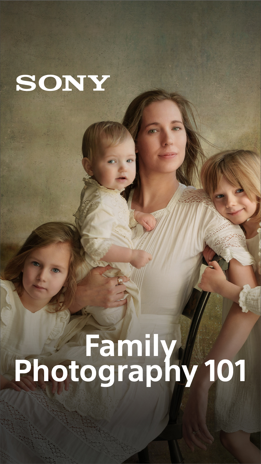 Sony - Alpha Universe Facebook ad: Free Family Portrait Photography Course