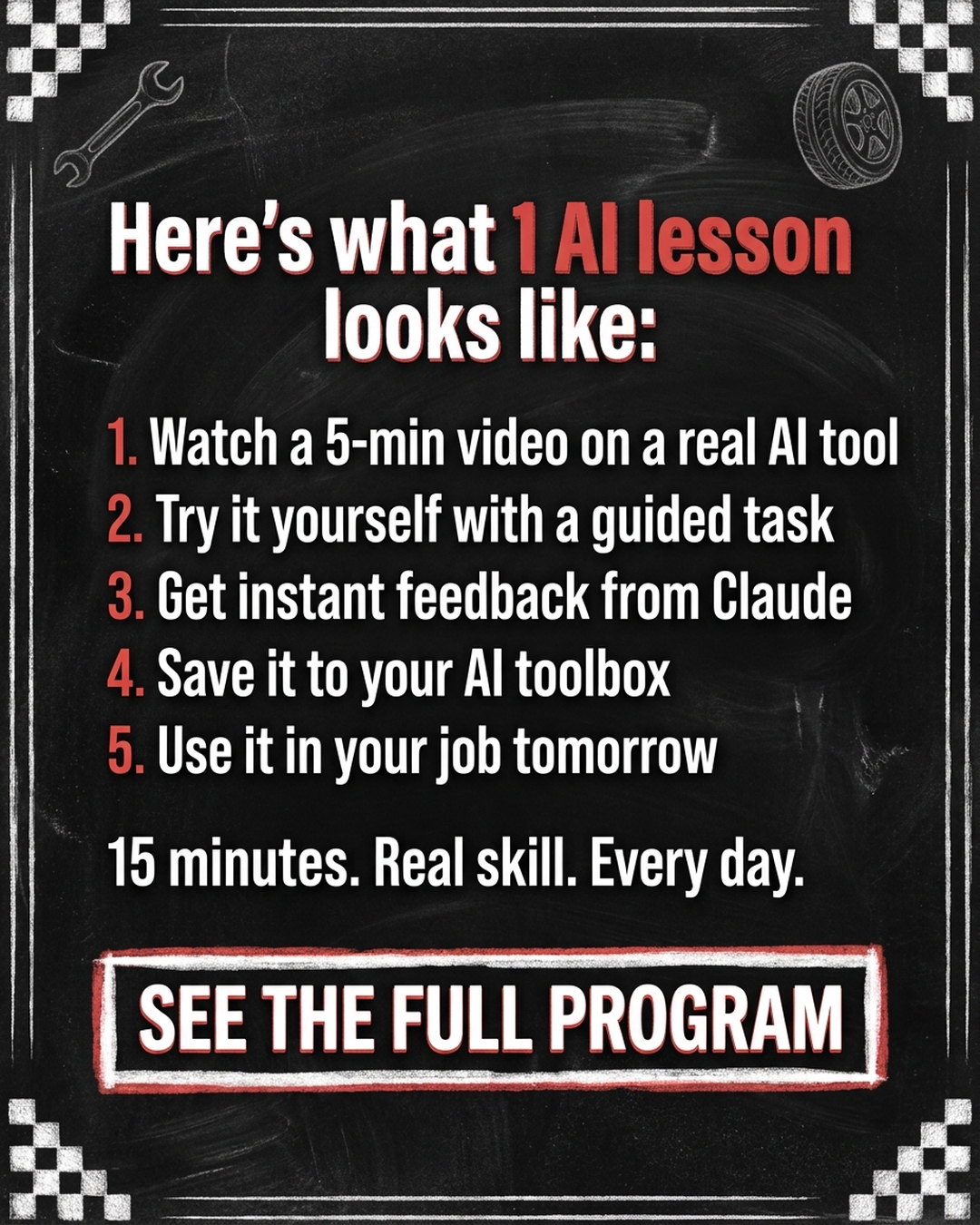 AI Simplified Facebook ad
