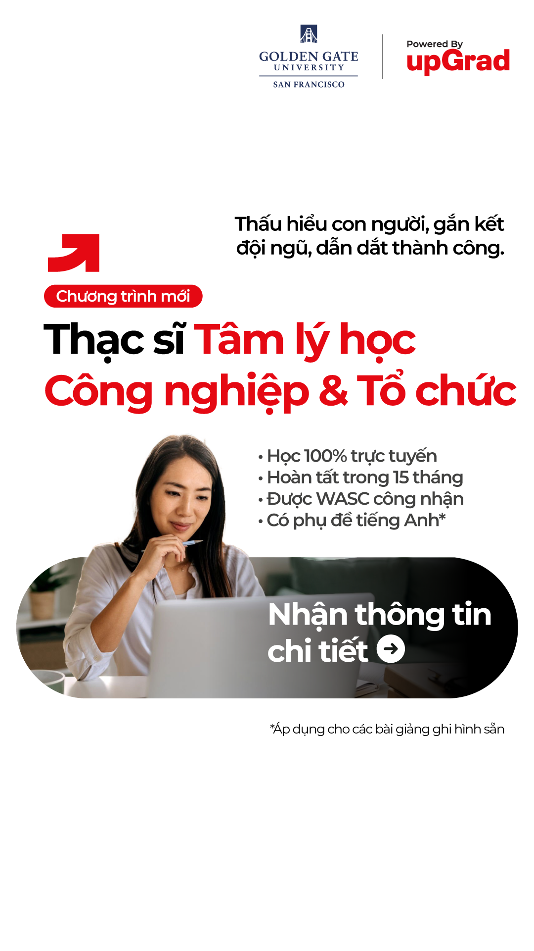 upGrad Vietnam Facebook ad