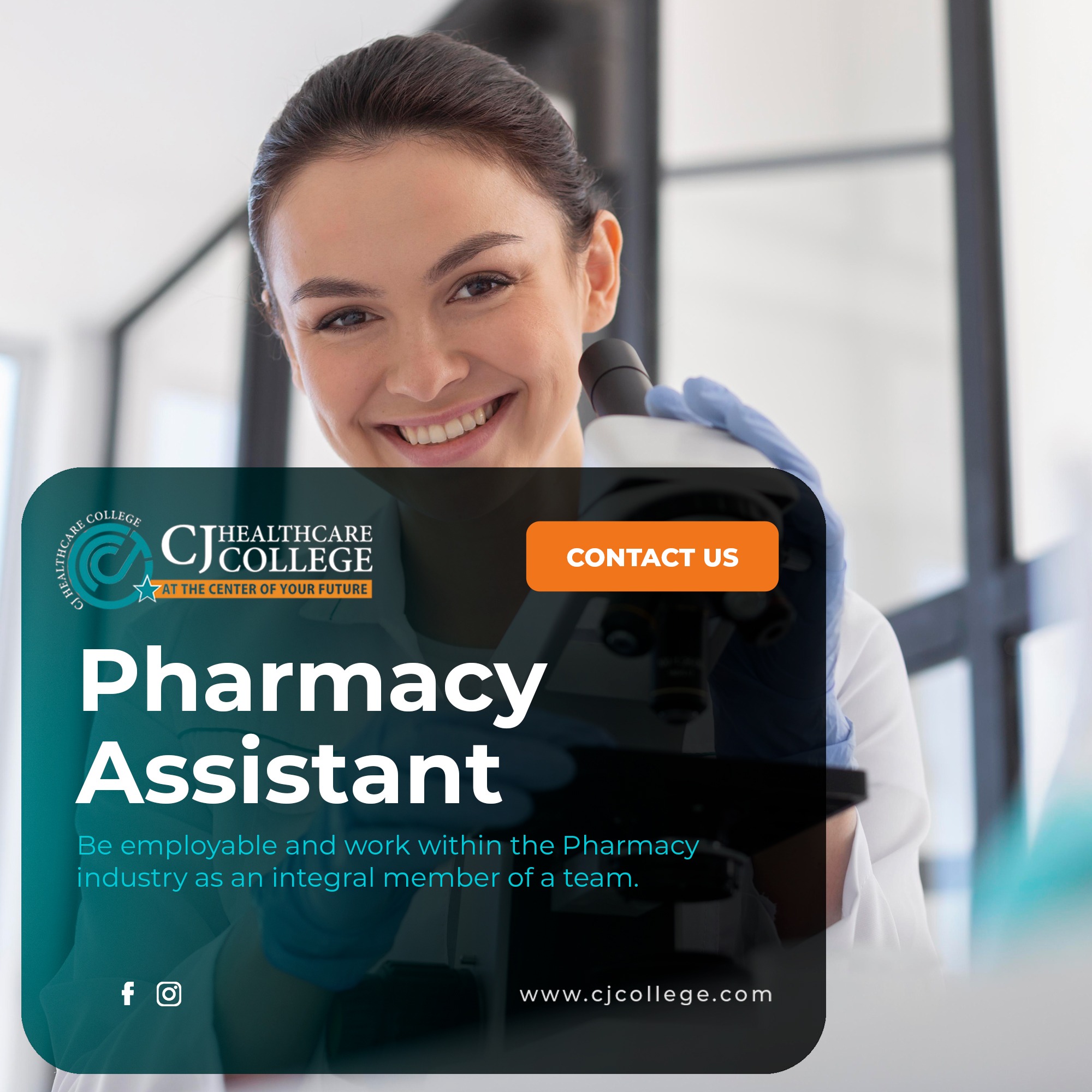 CJ Health Care College Facebook ad