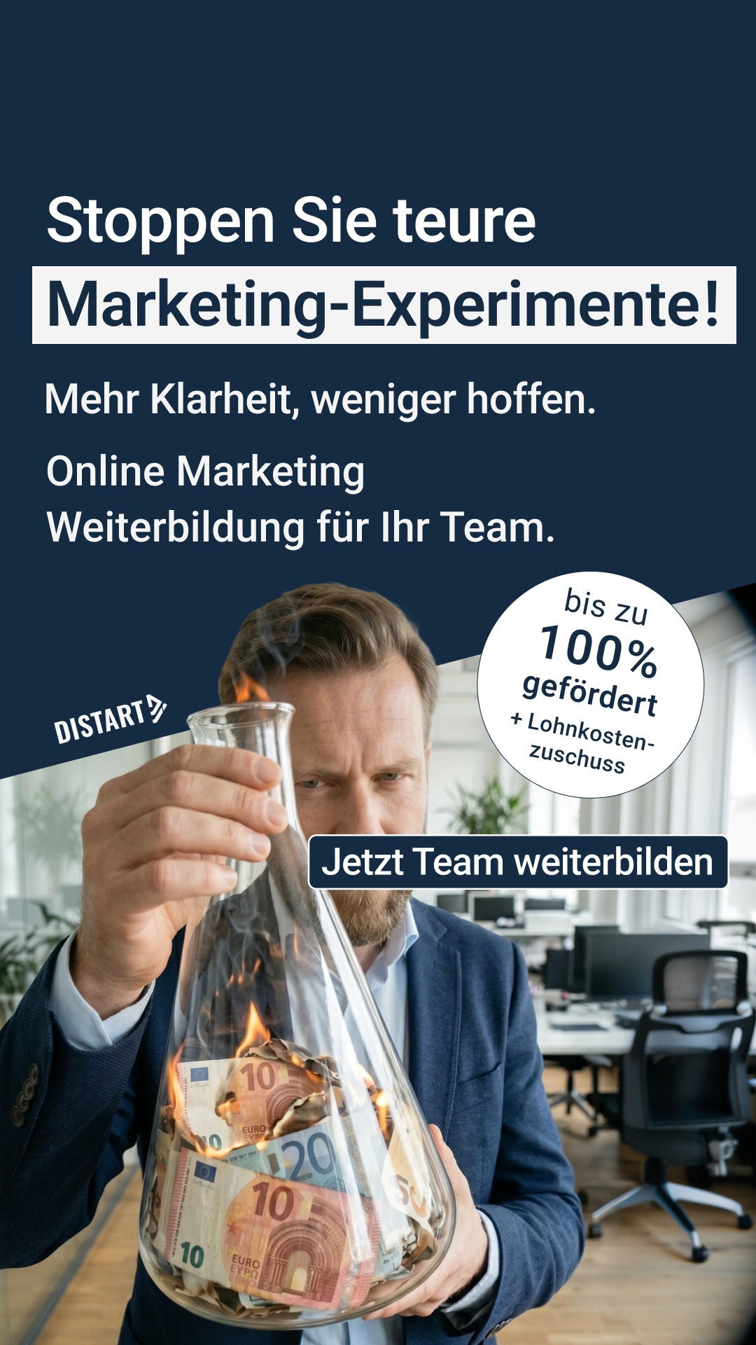 Distart Facebook ad
