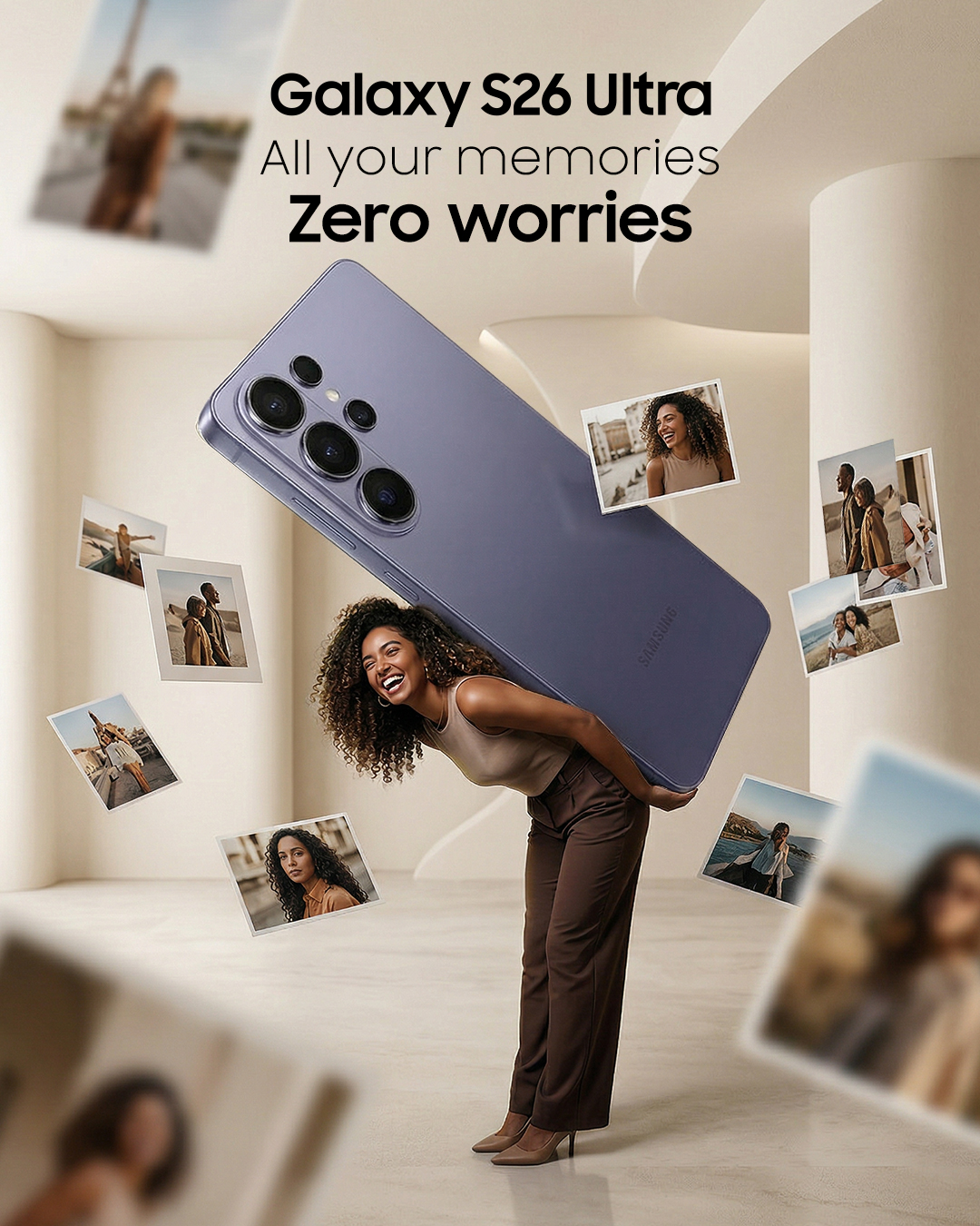 Samsung Facebook ad