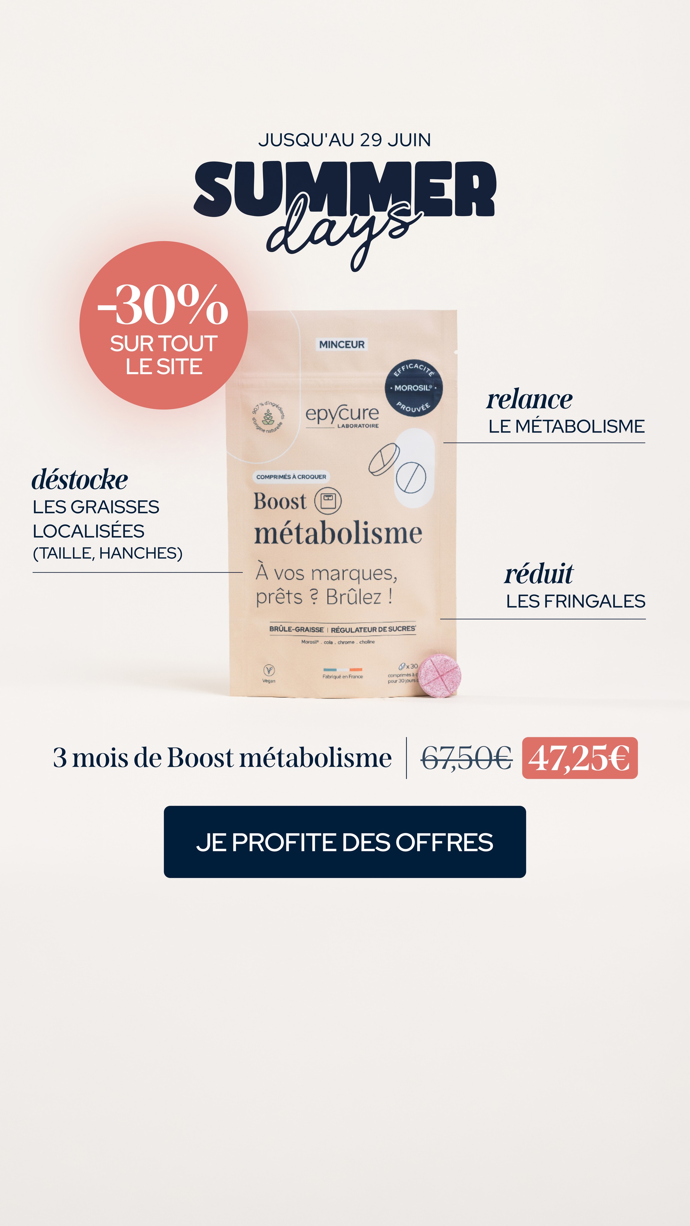 Epycure Facebook ad