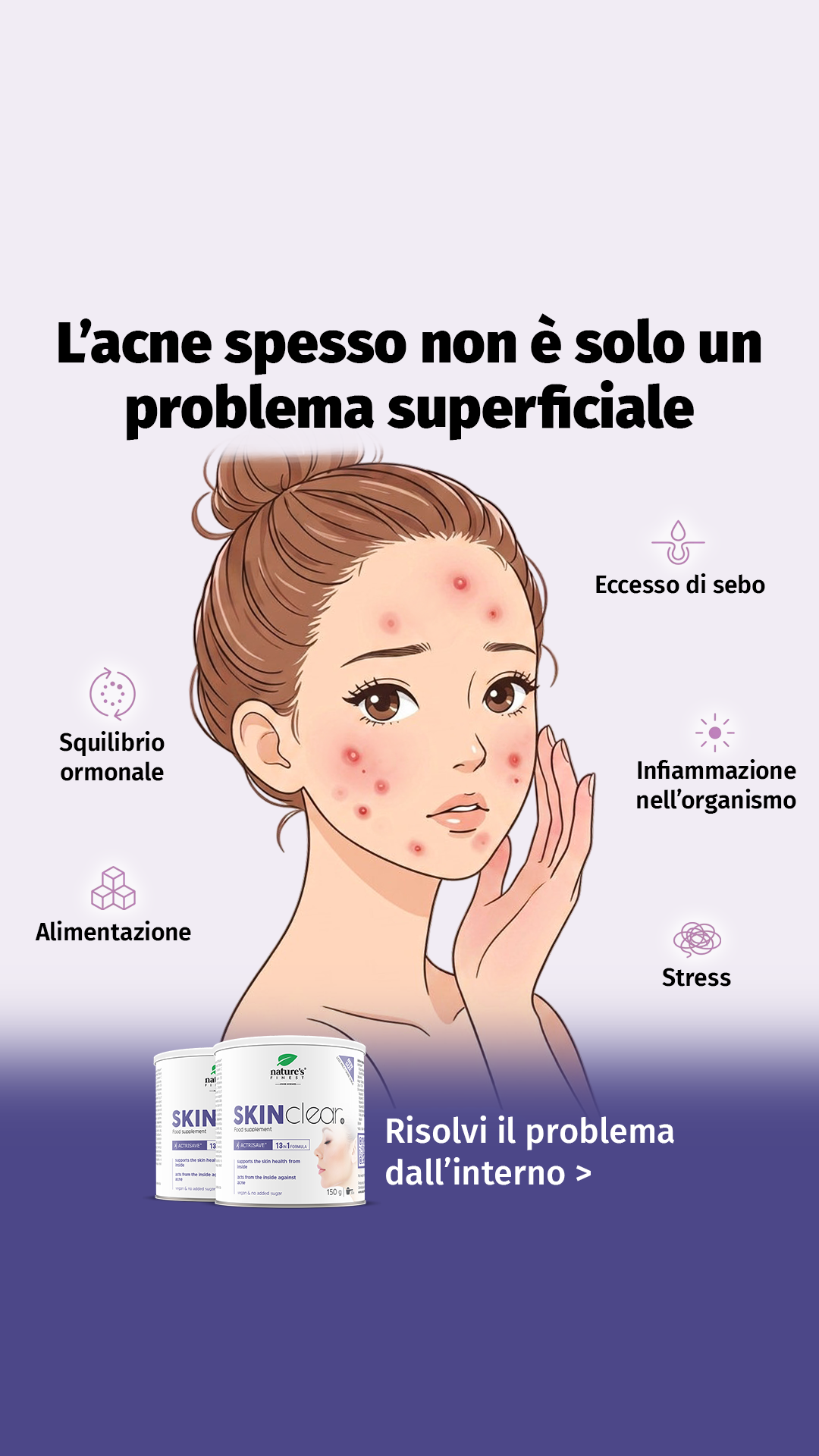 Nature's Finest Italia Facebook ad