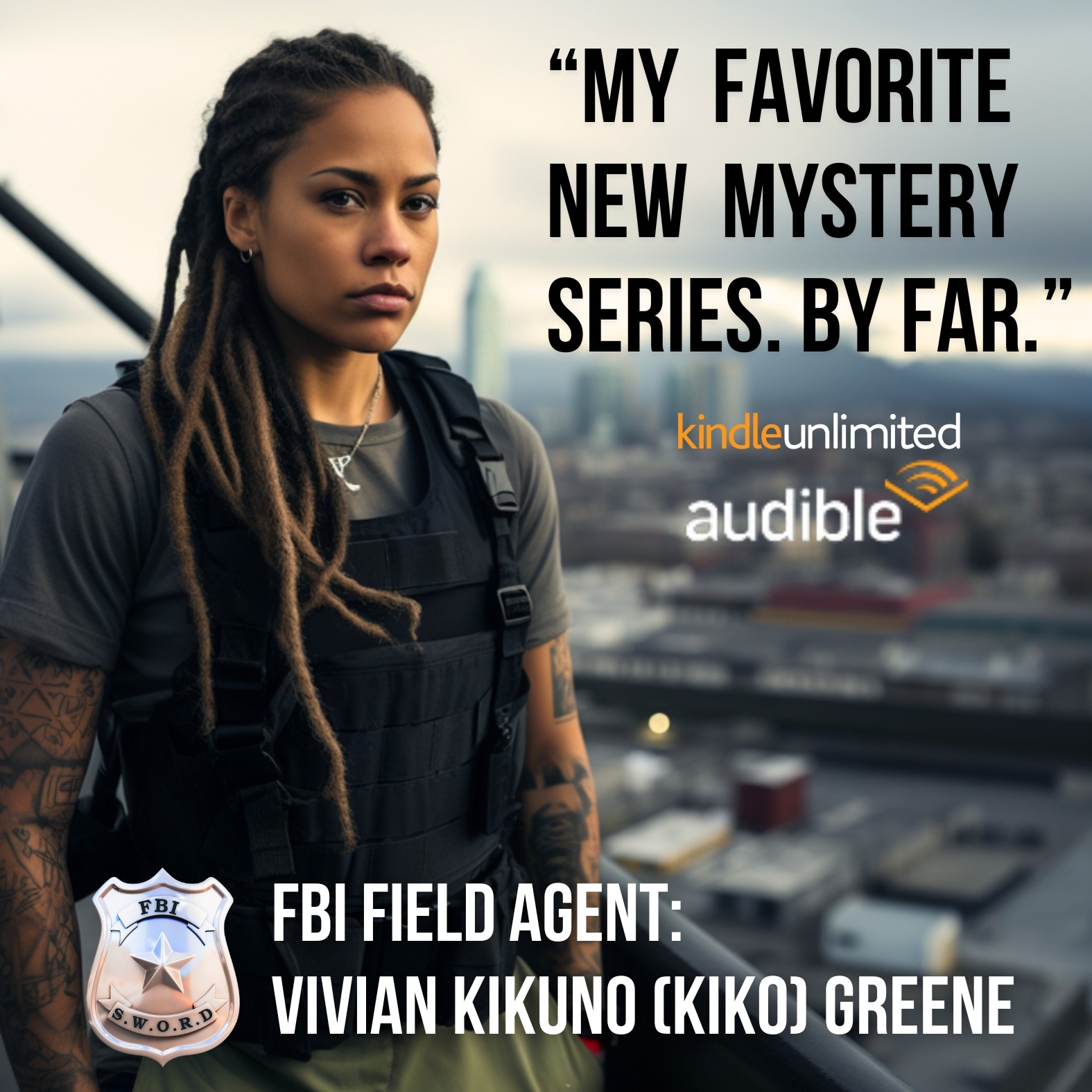 D.D. Black, Author of Pacific Northwest Crime Fiction Facebook ad