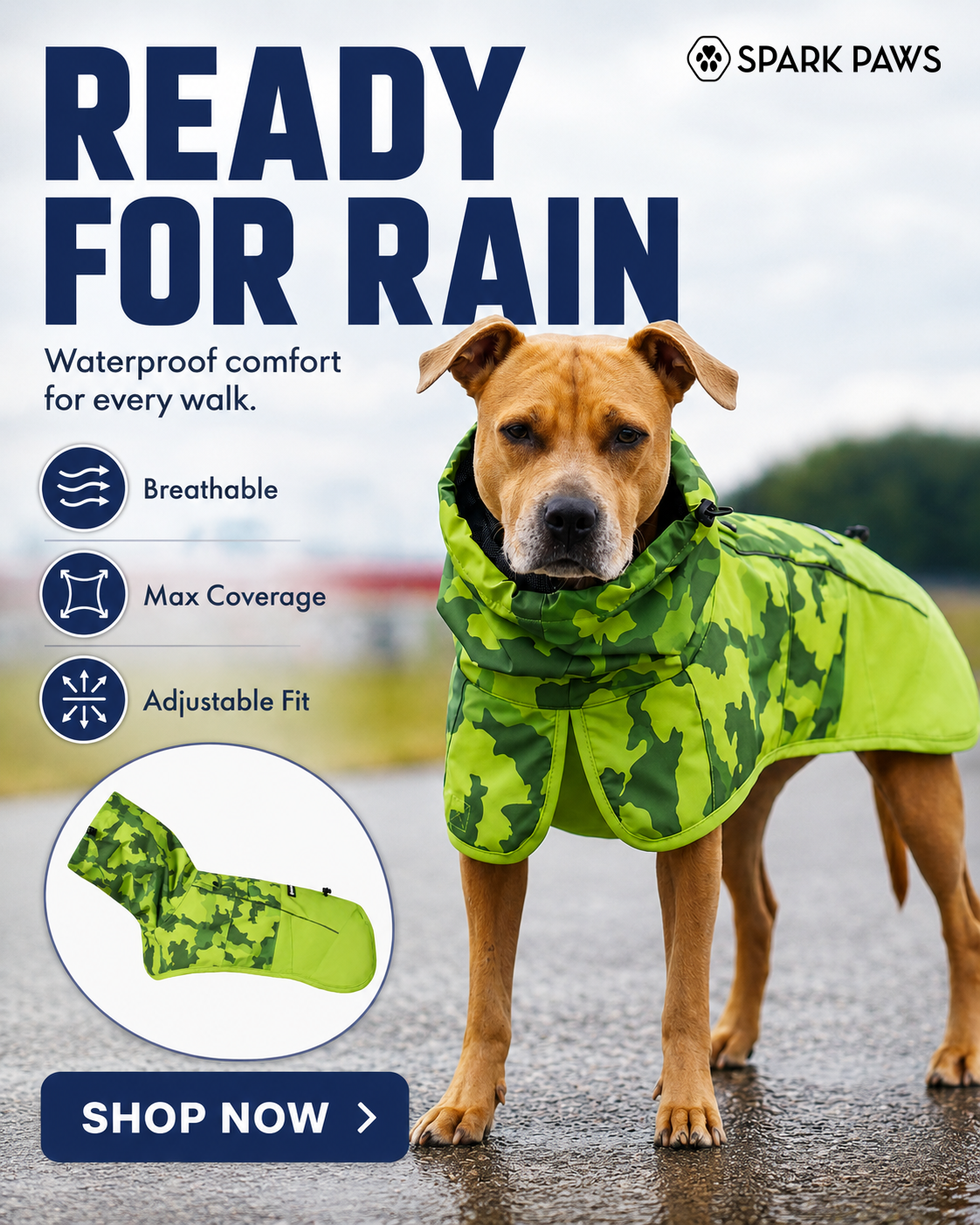 Spark Paws Facebook ad