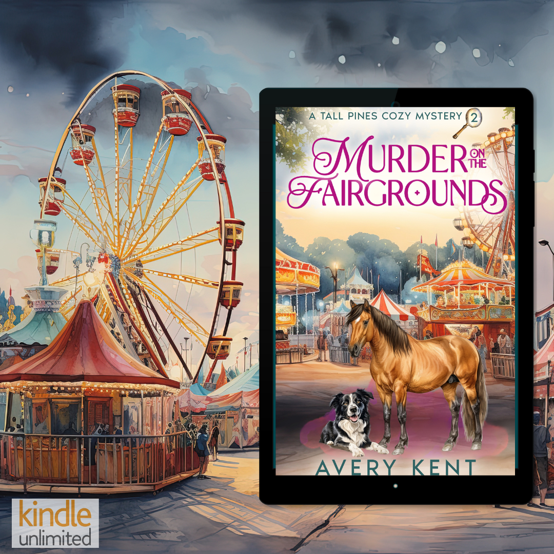 Avery Kent Cozy Mysteries Facebook ad