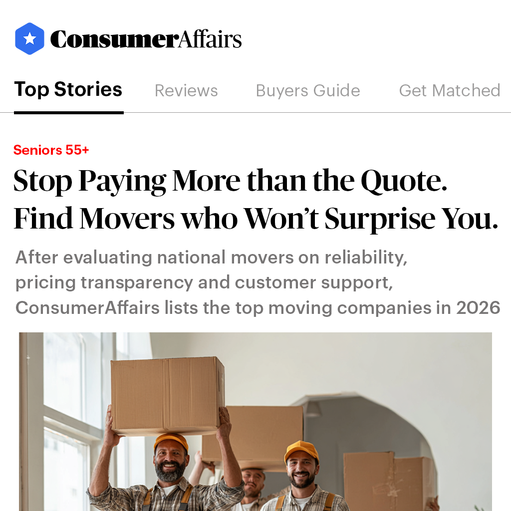 ConsumerAffairs Facebook ad