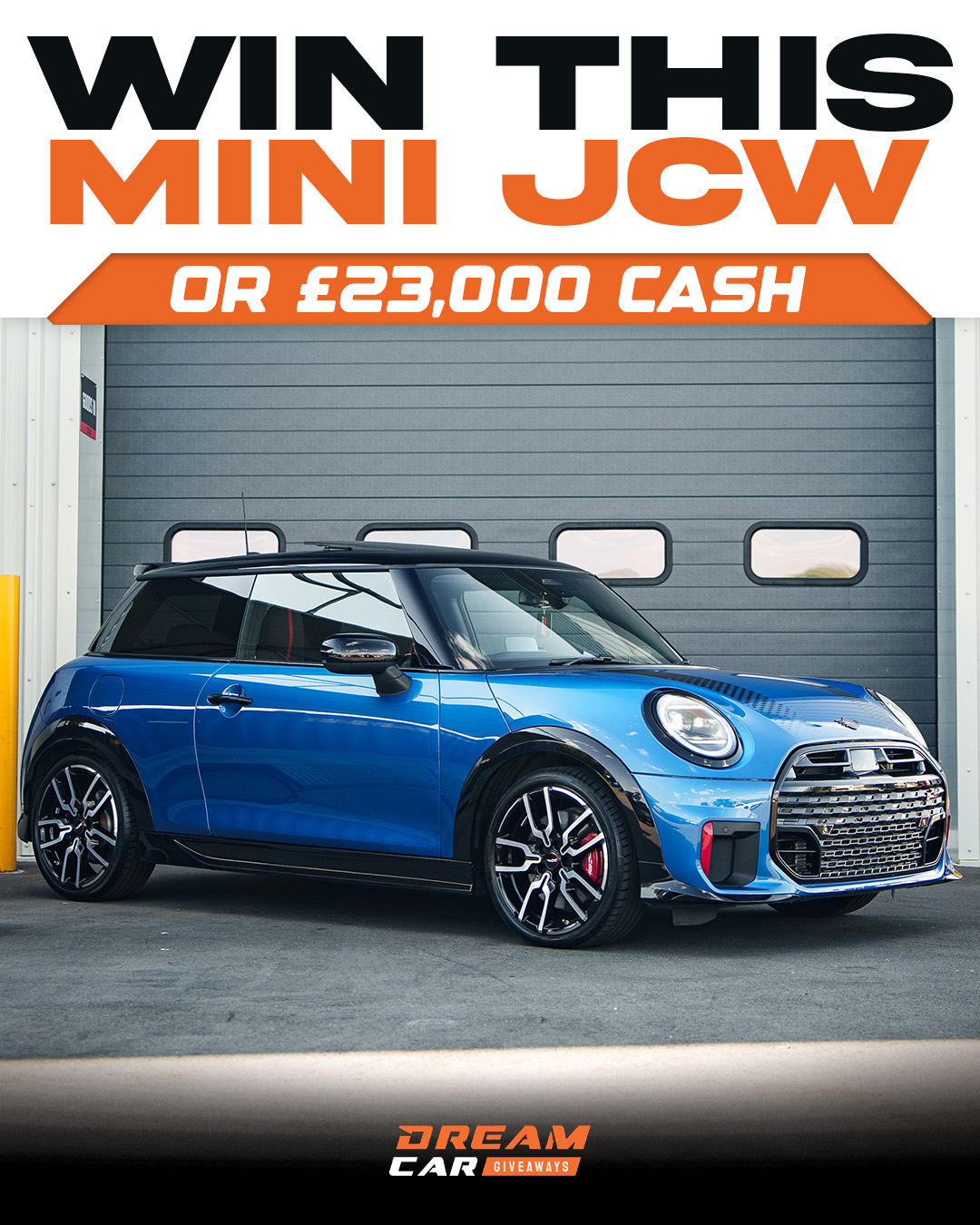 Dream Car Giveaways Facebook ad