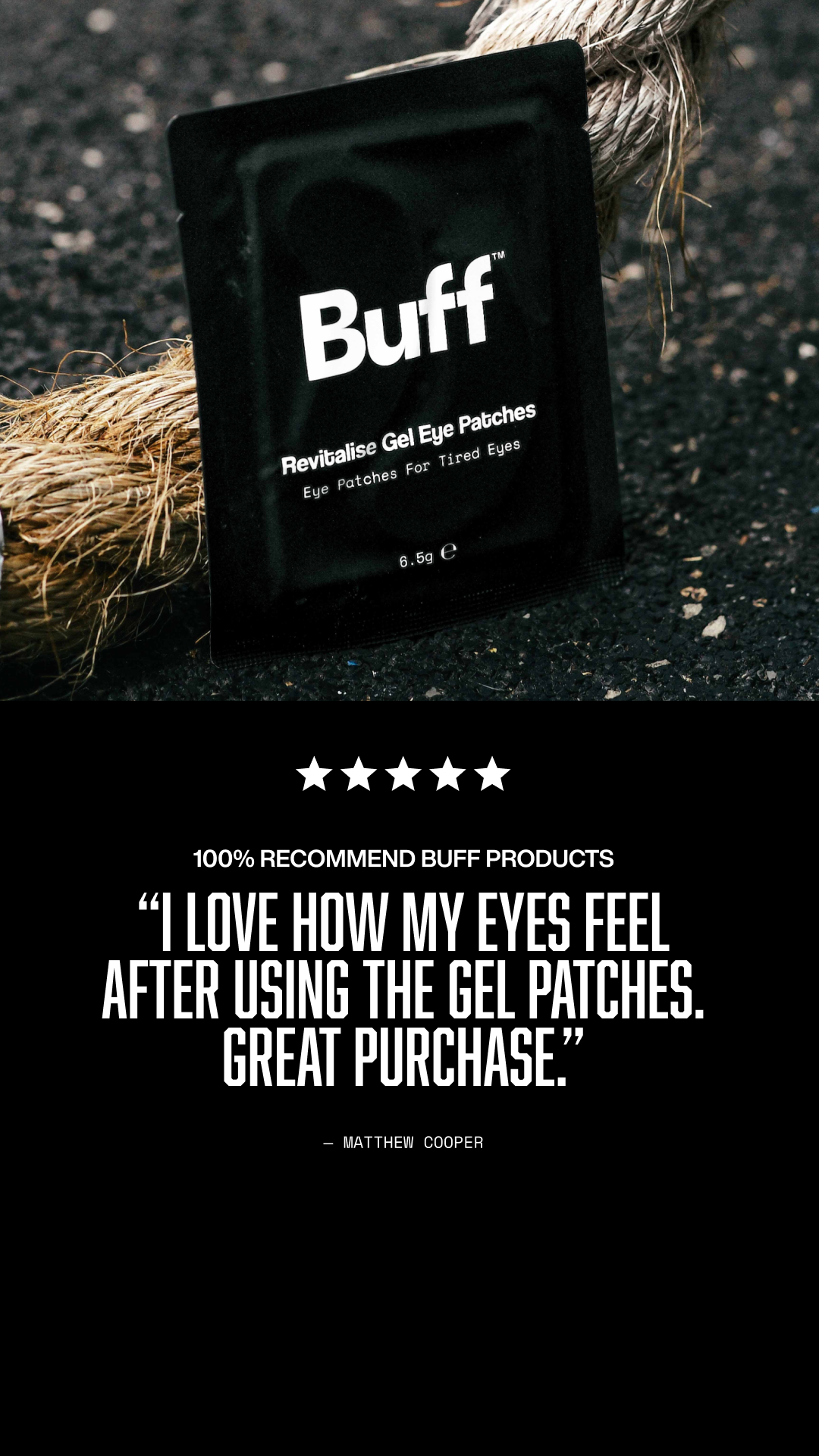 The Buff Co. Facebook ad